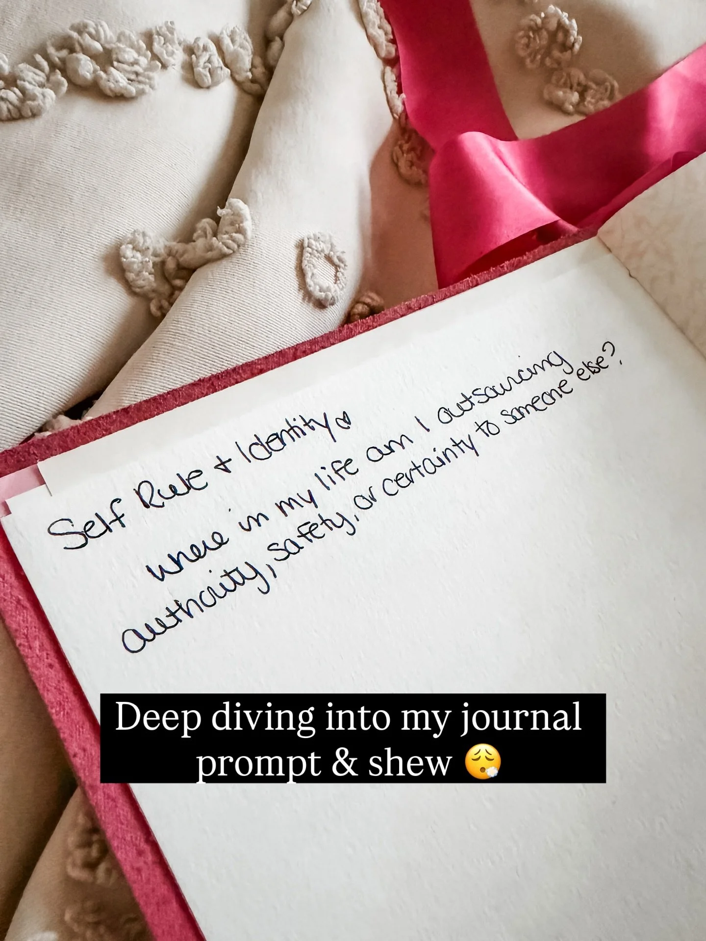 Im not going to lie I stared at this one for a while before answering it unapologetically 

And I struggle with this still today,  I&rsquo;m also including outsourcing to something or someone, 

because I know personally I have outsourced my validati