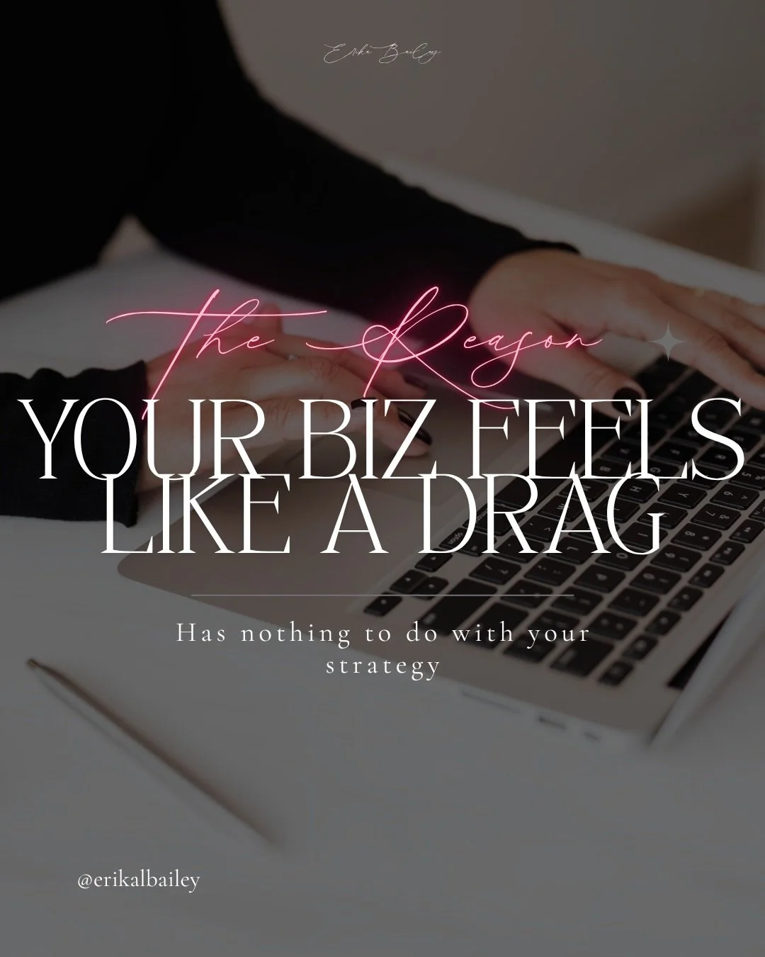 If your biz feels like a drag, I have unfortunate news. It is not your strategy.

You have tried the funnels. You have downloaded the freebies. You have applied every &ldquo;go viral&rdquo; tip your nervous system can stomach. 

And yet here we are. 
