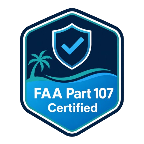 FAA Part 107 certified drone services for professional commercial aerial operations.