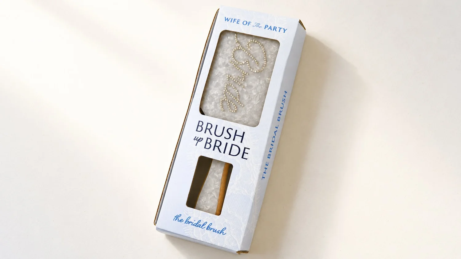 Brush for the Bride window box