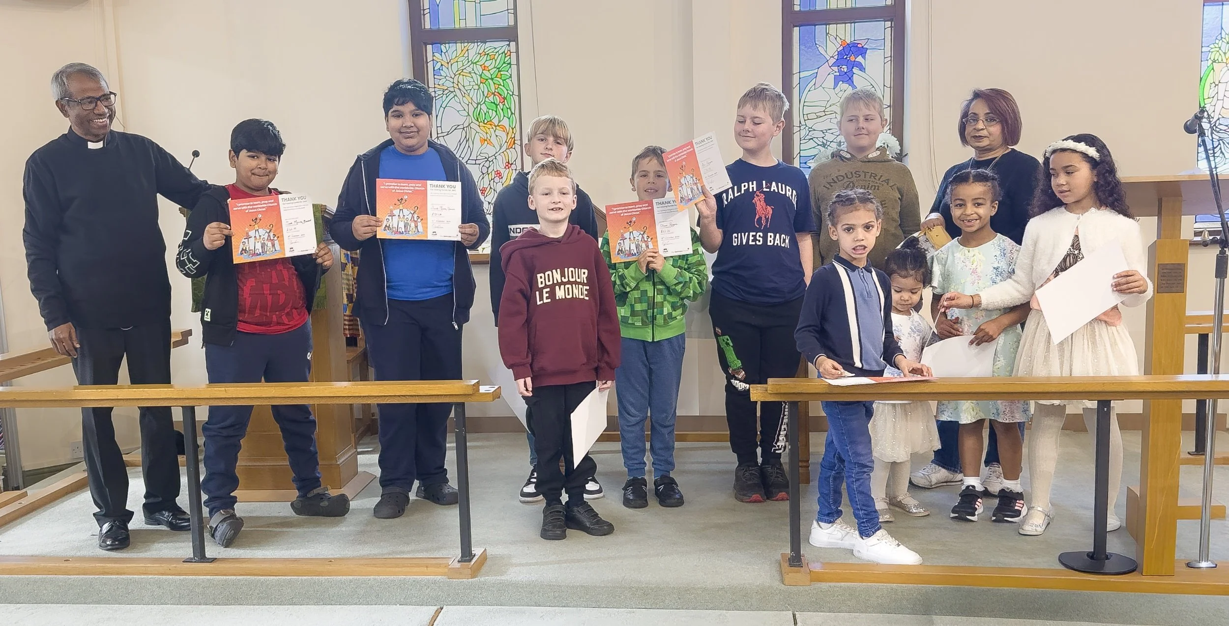 Junior Mission for All recognition service (Nov 2025)