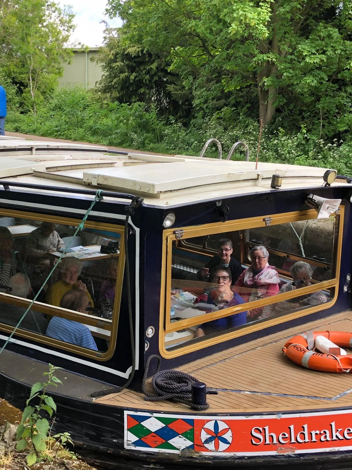 May: Hatfield Road Day Care Group on a canal trip