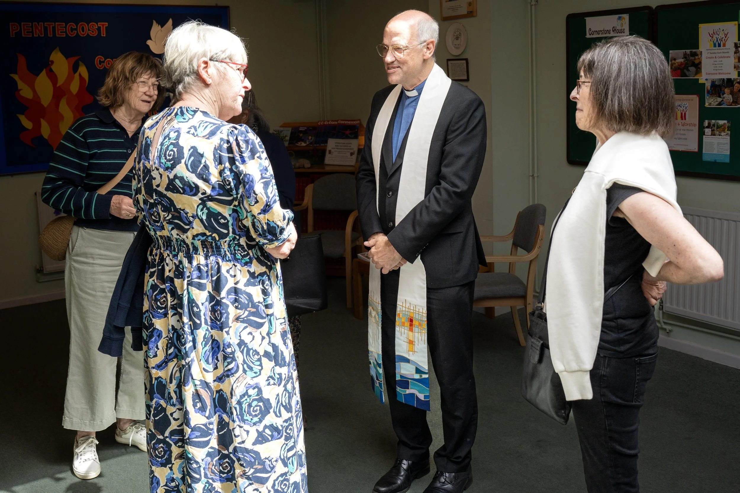 June: Celebrating church anniversary with Rev Andrew Prout