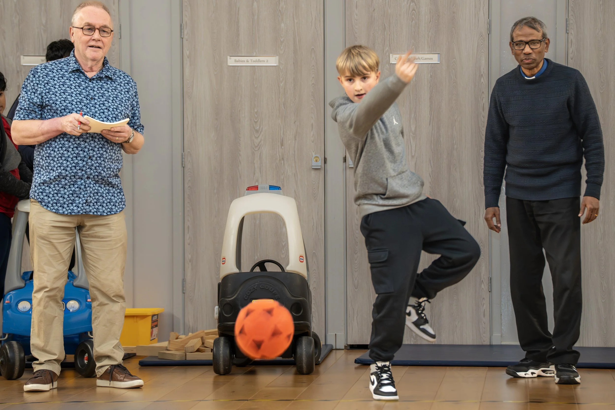 A bowling game at our January Japes & Jackets (Jan 2026) 