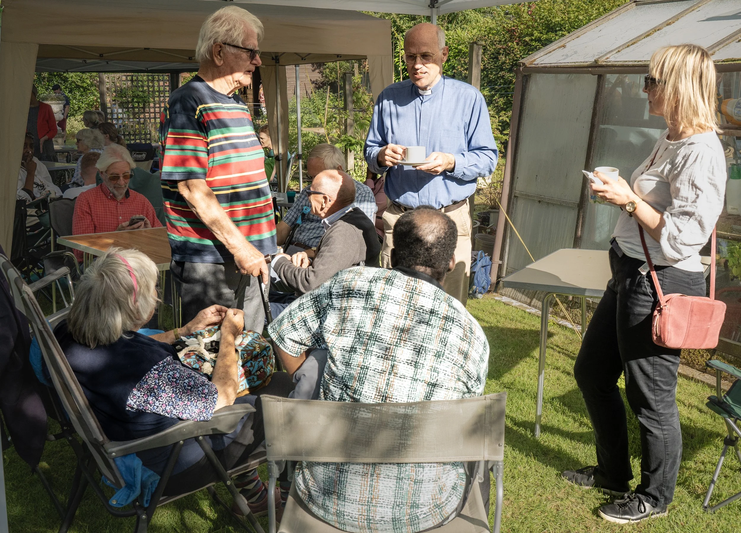 June: Church anniversary garden party