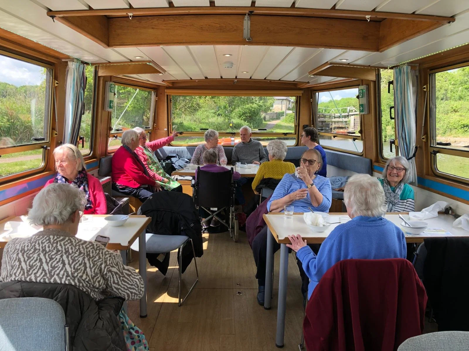 May: Hatfield Road Day Care Group on a canal trip