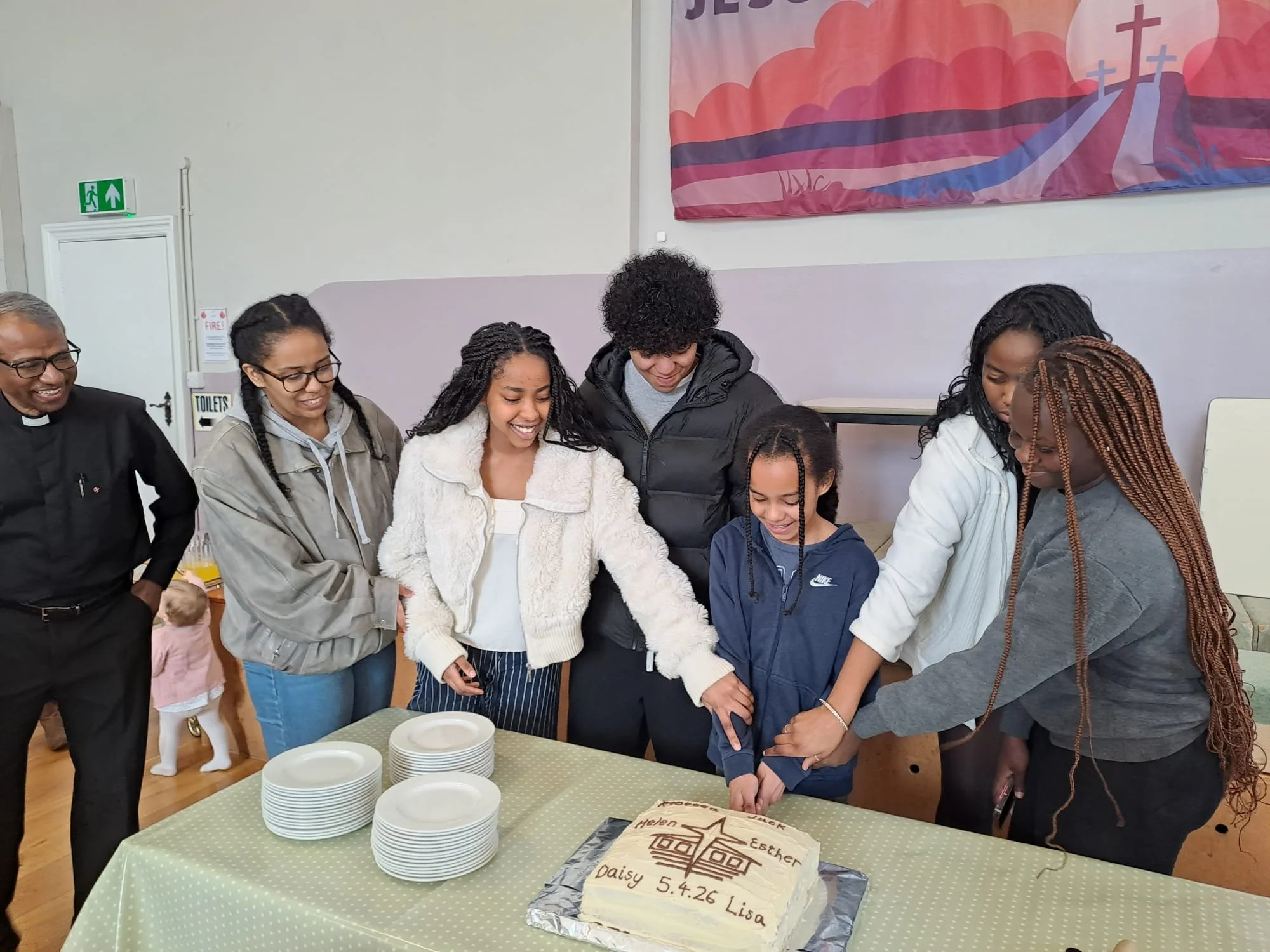 A sweet welcome for our new church members (April 2026)