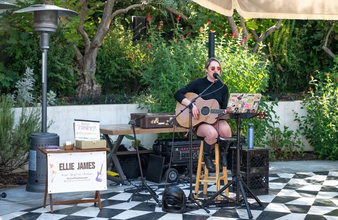 Join us tomorrow for another night of live music on the patio! @thisiselliejames takes the stage from 7-9:30pm for our Backyard Concert Series.

See you there?