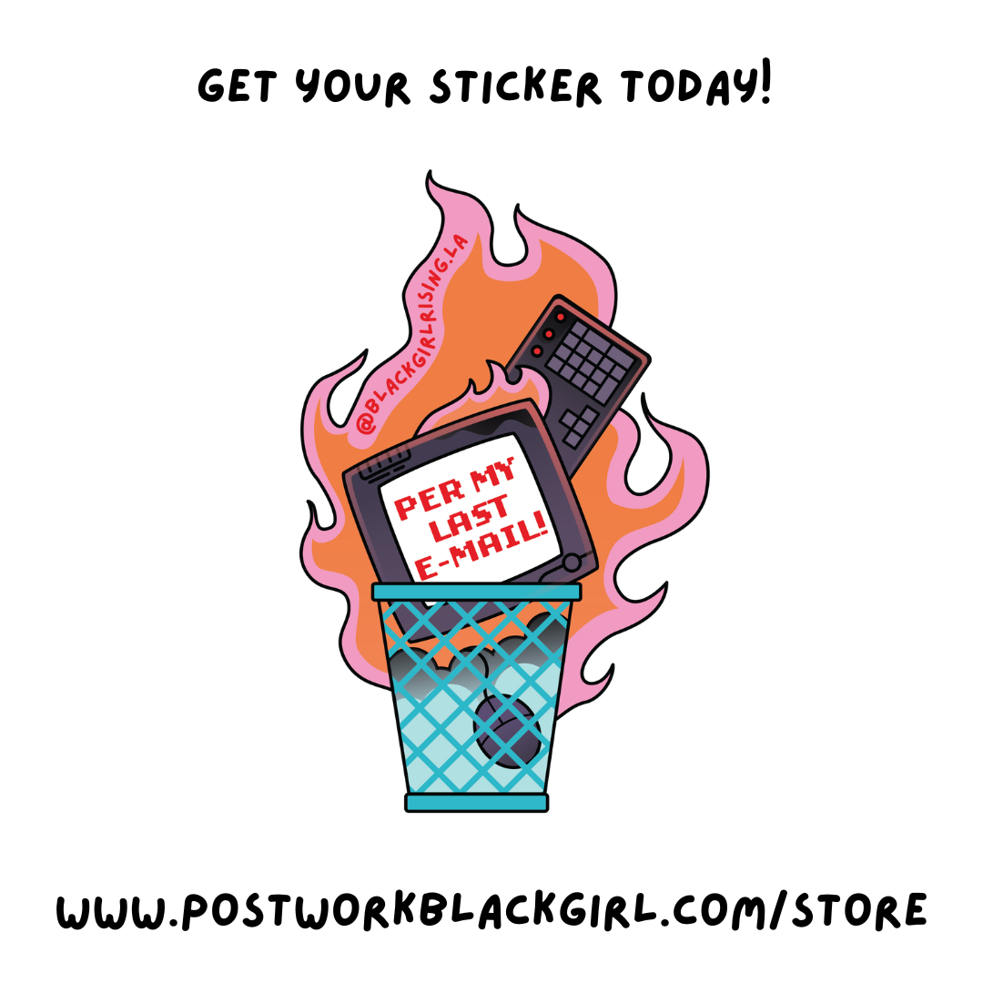 "Per My Last Email" - Sticker
