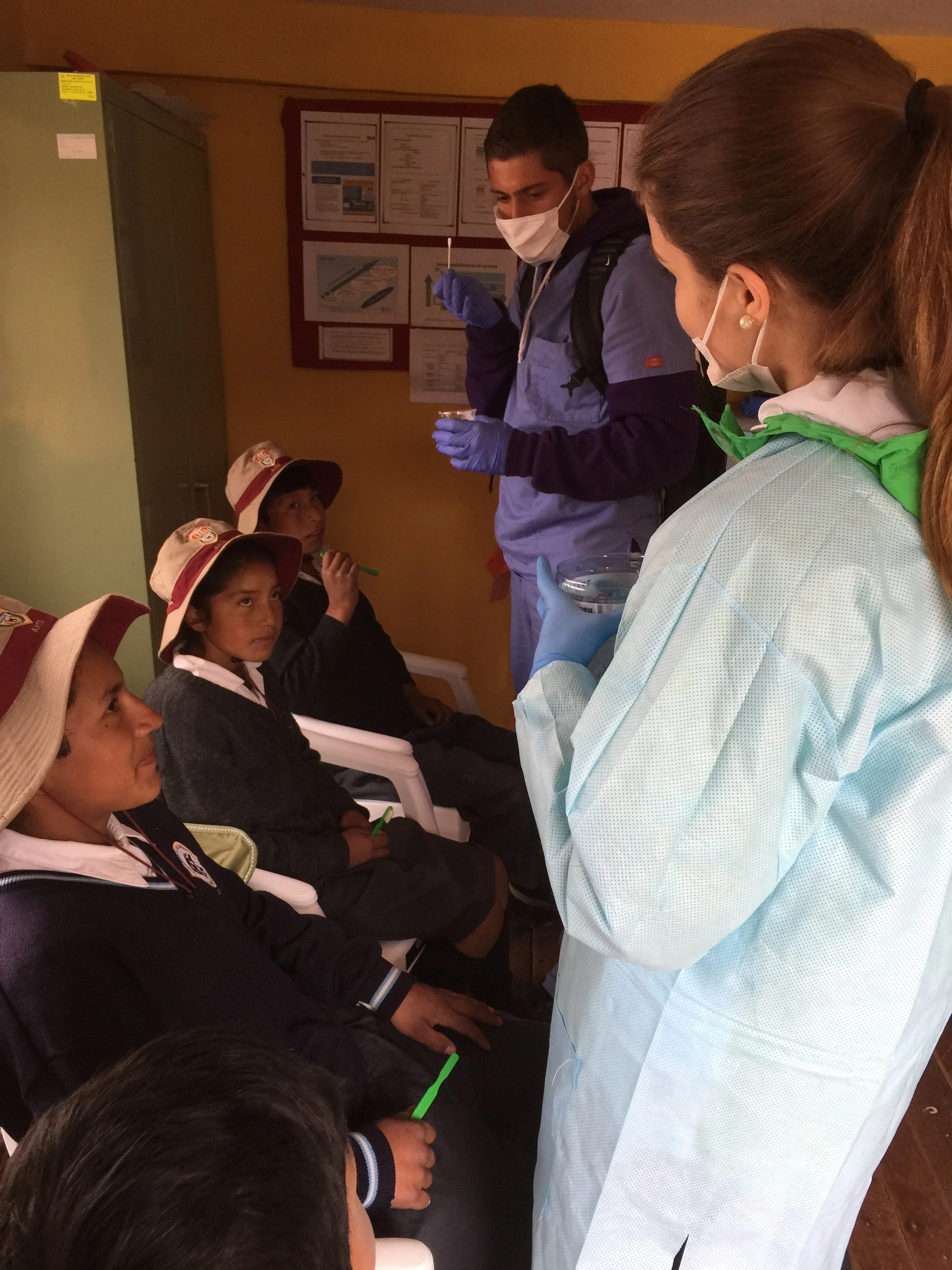 Danny Ashley treating patients in Costa Rica