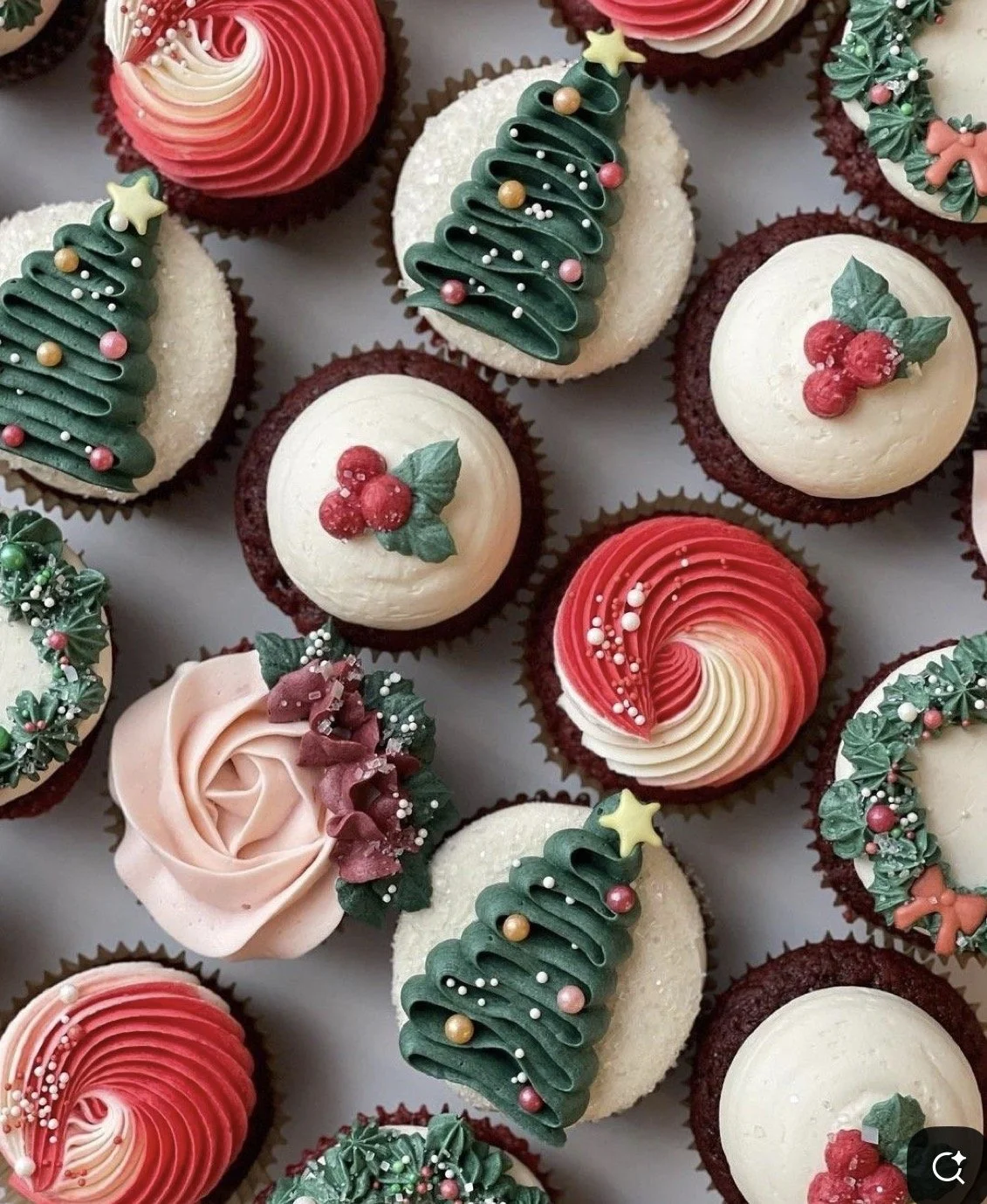 Christmas Cupcakes