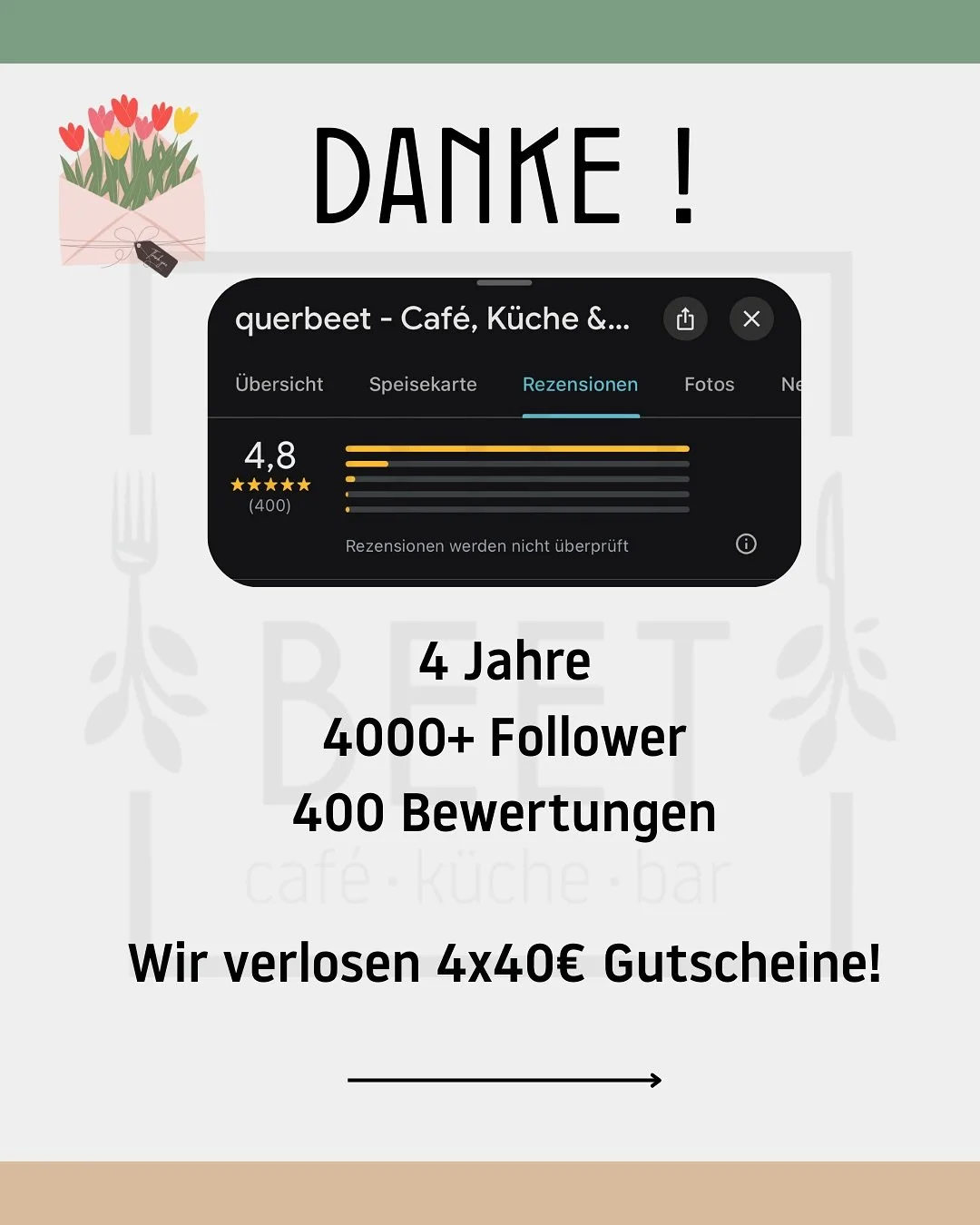 *Gewinnspiel Beendet*
Gl&uuml;ckwunsch 🎉 
@sofiiiiagr 
@s.i.l___v.i.a 
@ann_iika_ 
@fliesenfachhandel_nagel 

Lasst uns gerne per DM eure Adresse zukommen! &hearts;️

Das ist f&uuml;r uns ein kleiner Meilenstein, wof&uuml;r wir uns bei all unseren G
