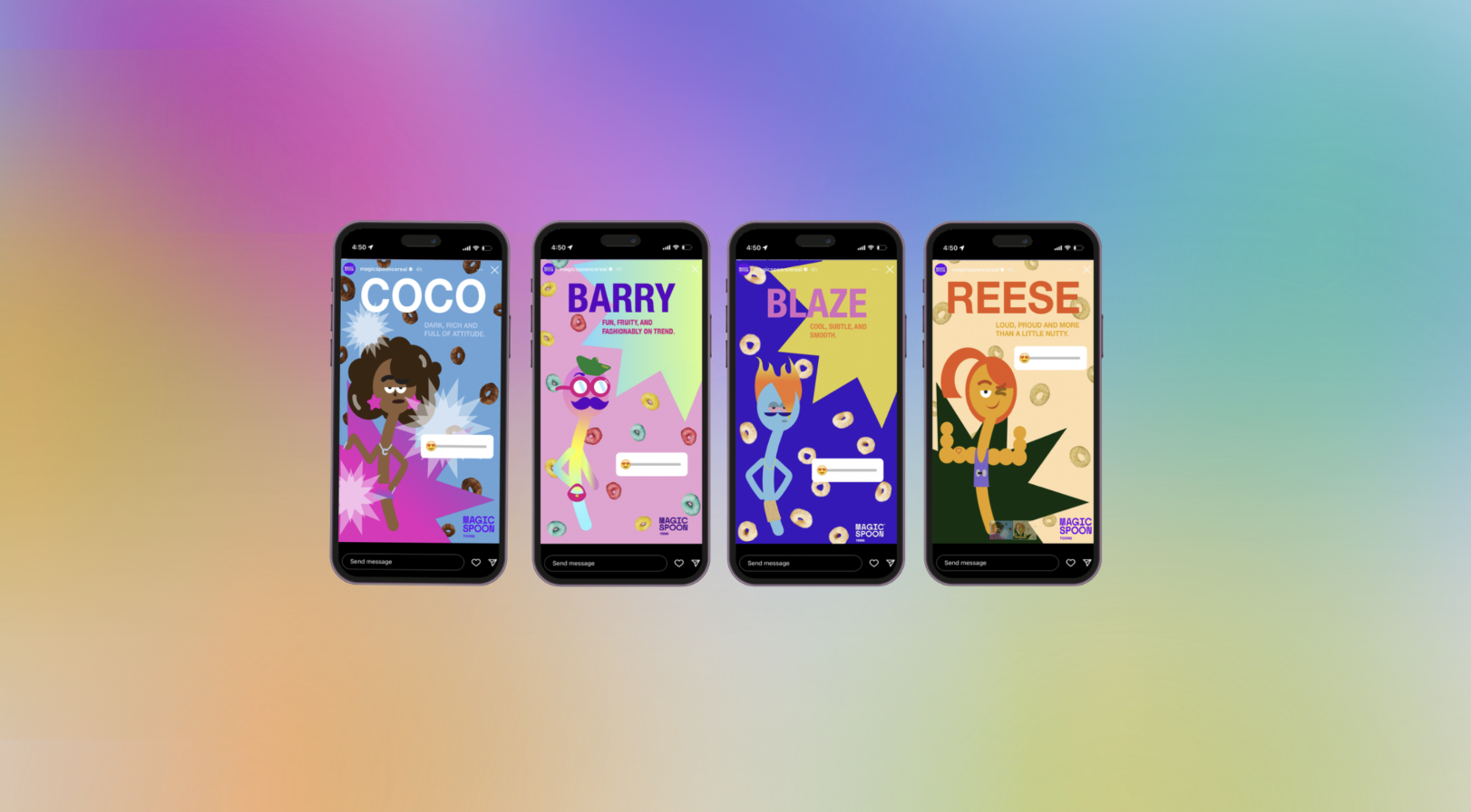 Magic Spoon | Character Design, Micro Campaign