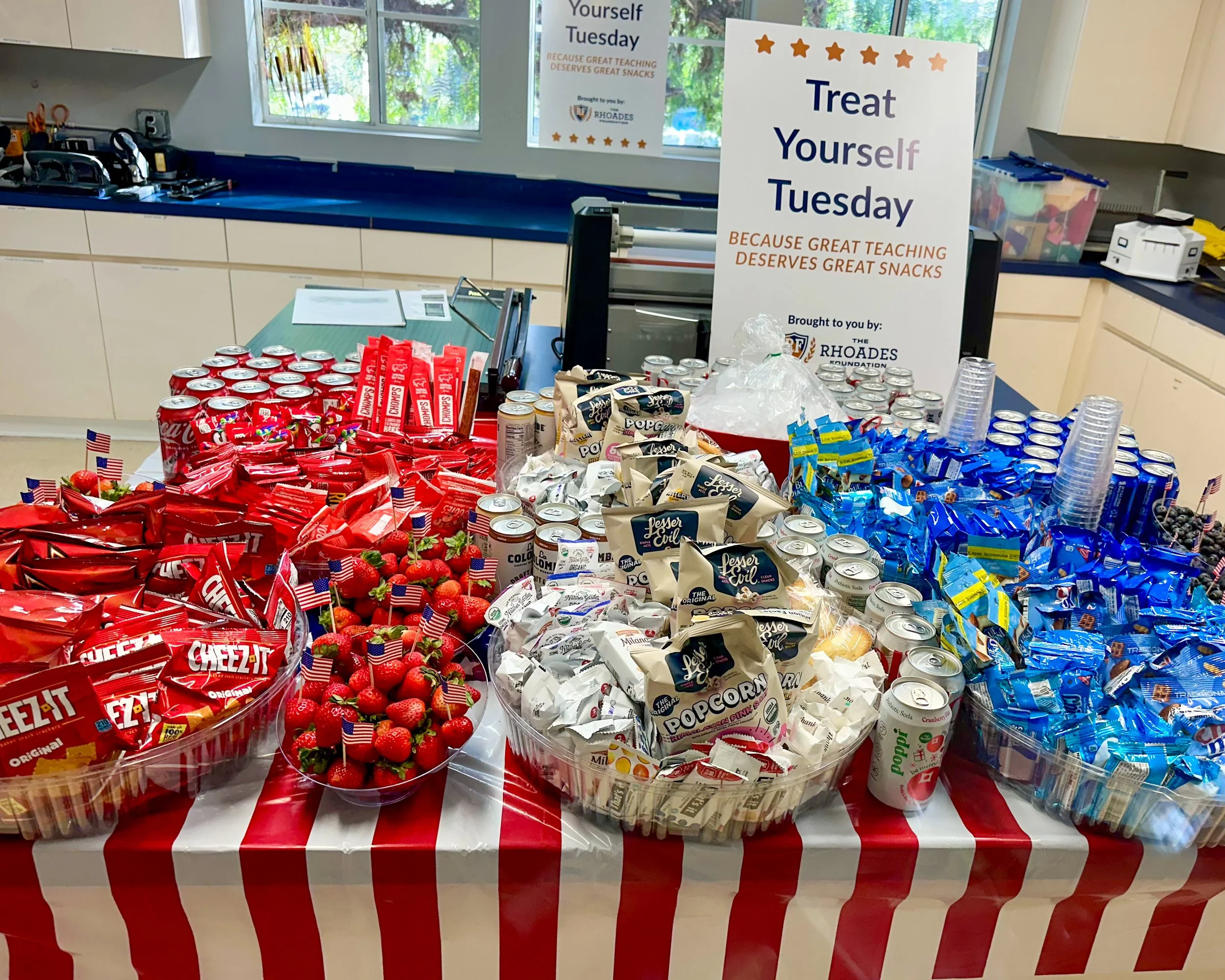 A very patriotic Treat Yourself Tuesday!