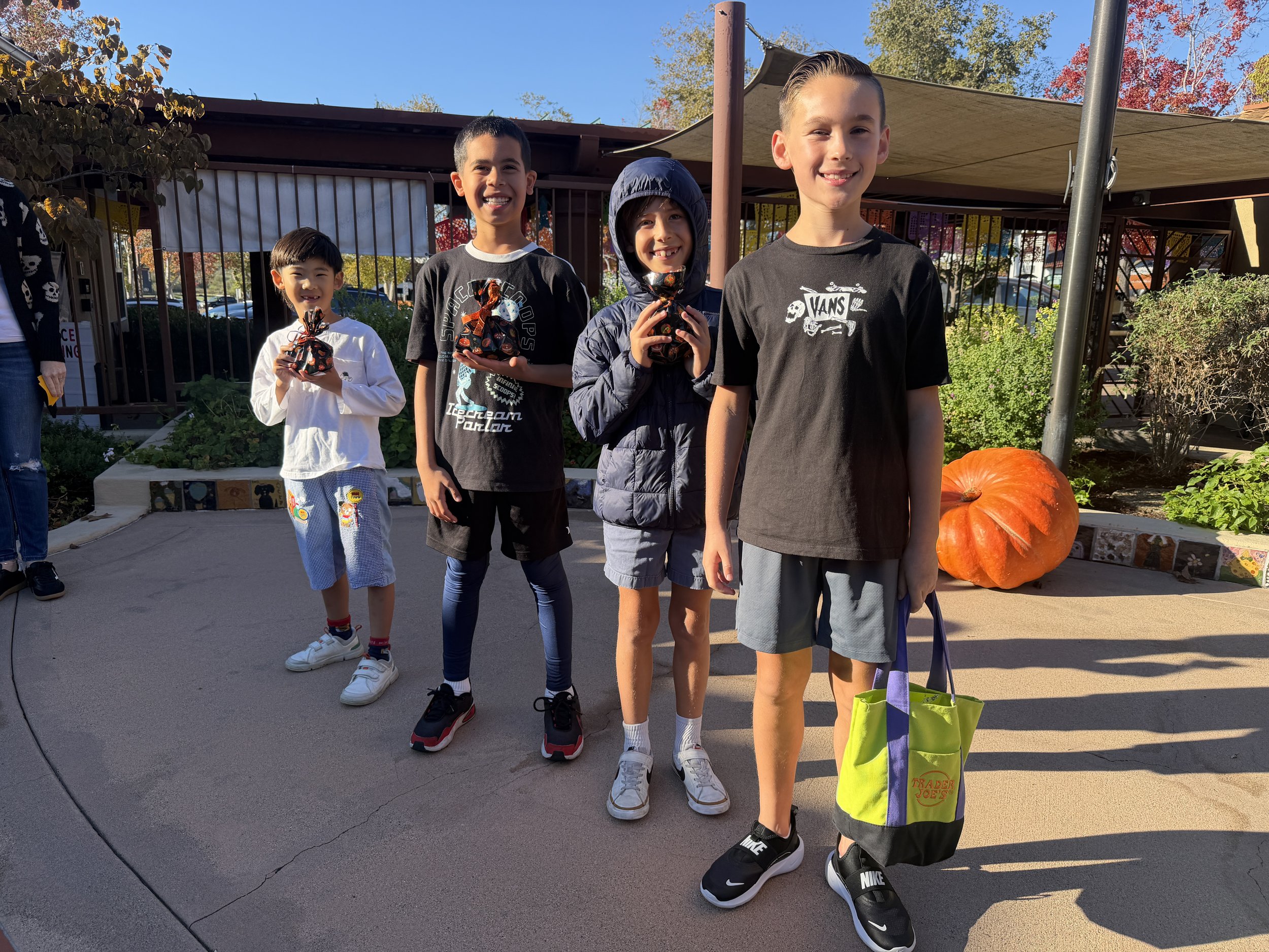 Our GIANT pumpkin has a name!