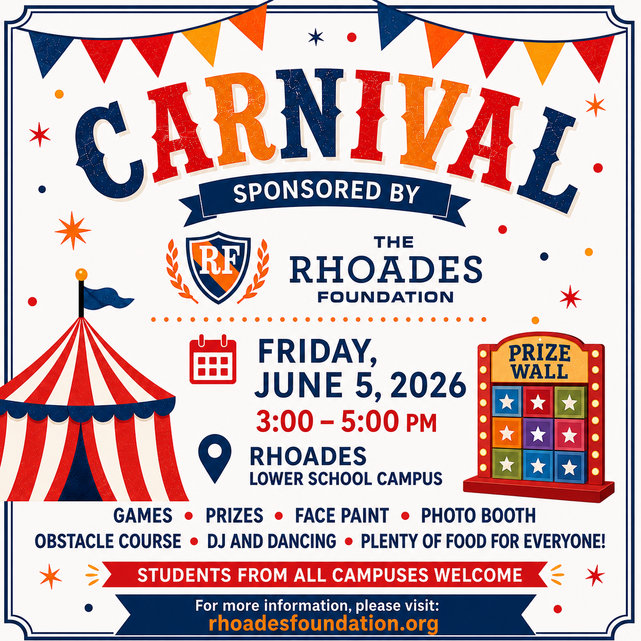 2026 Carnival Sibling & Friend Ticket