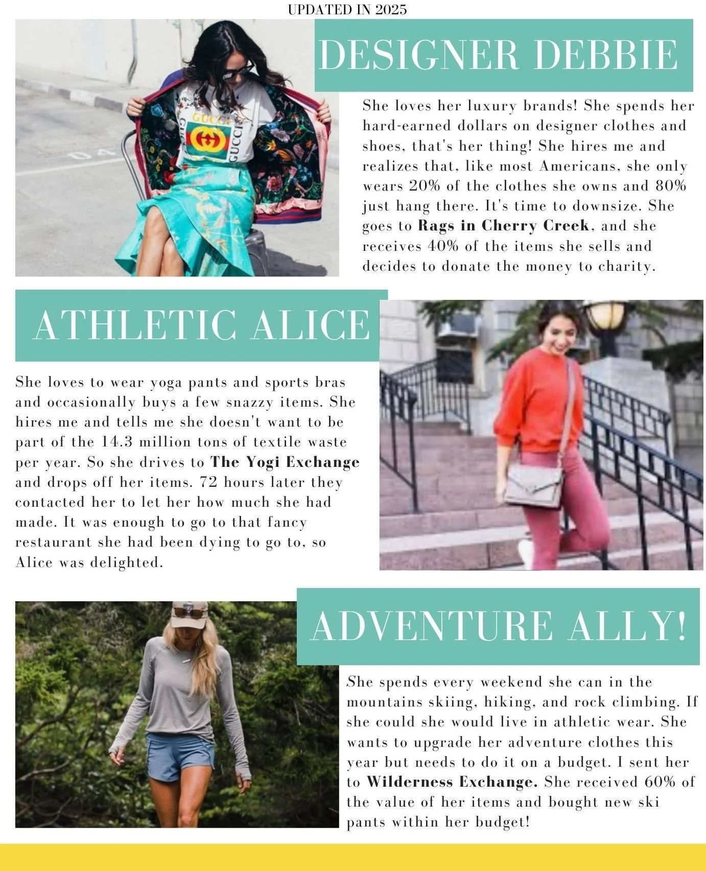 Consigning your clothes is a great way to make money, declutter your closet, and help the environment by giving items a second life instead of them ending up in landfills. It's a convenient and sustainable process that lets you earn cash while suppor