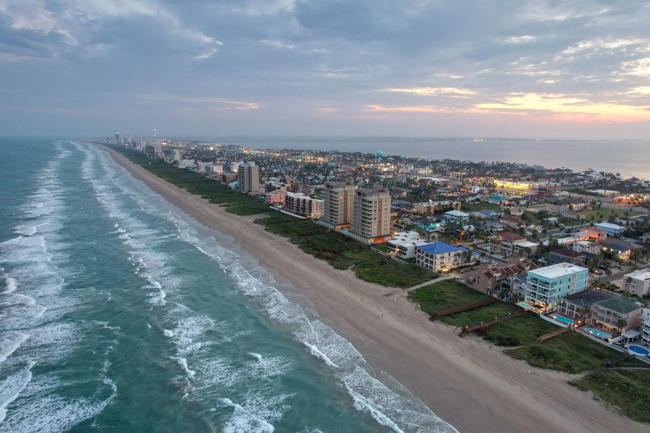 South Padre Island beach Texas