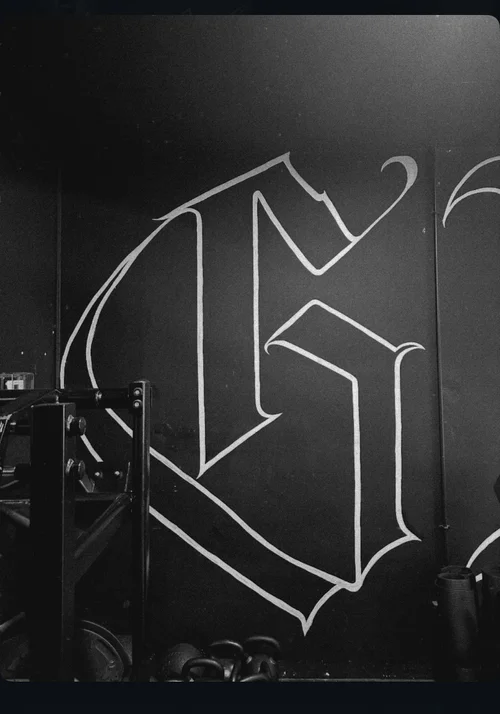 G FitBox Aesthetics mural