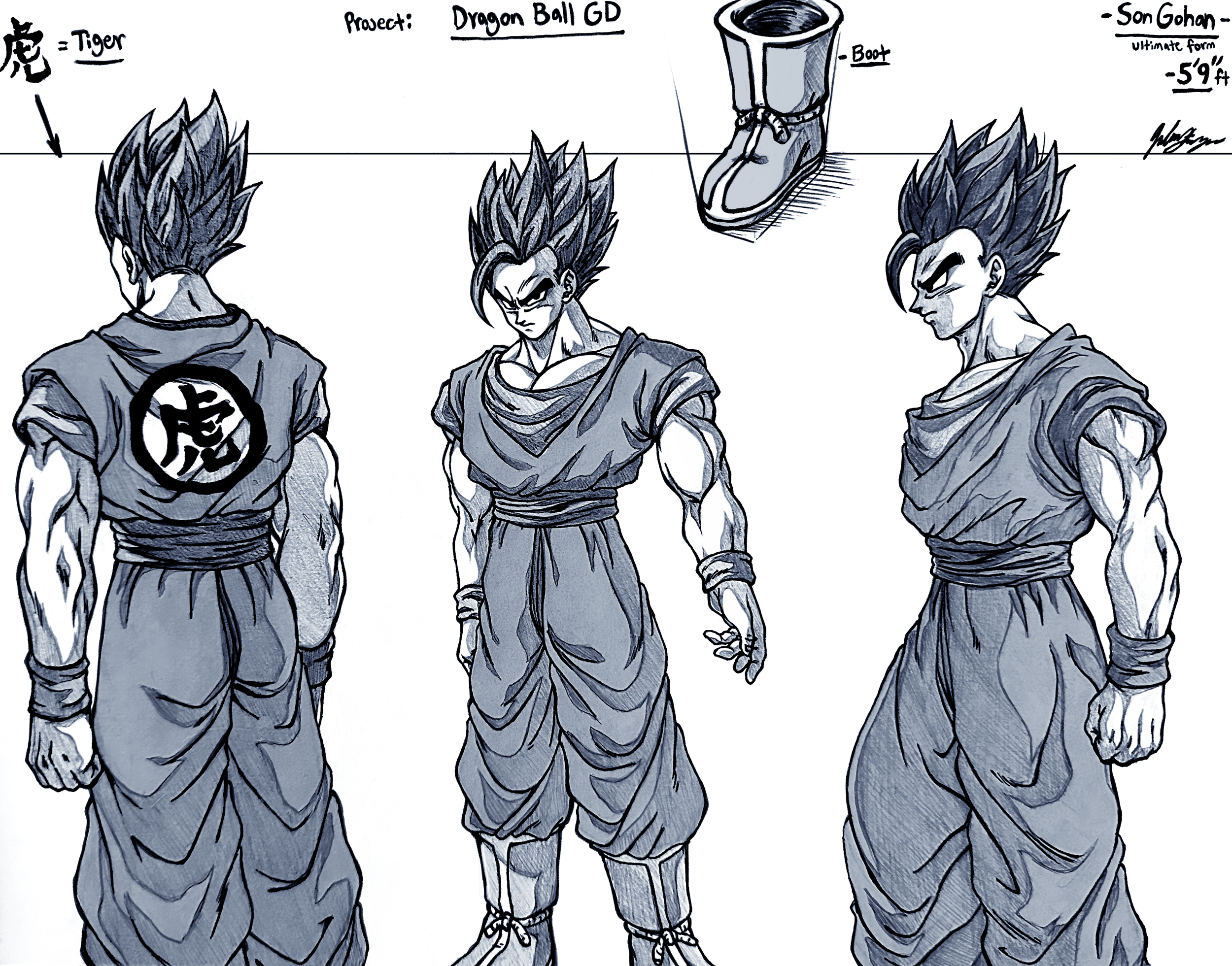 Ultimate Gohan (Project DBGD)