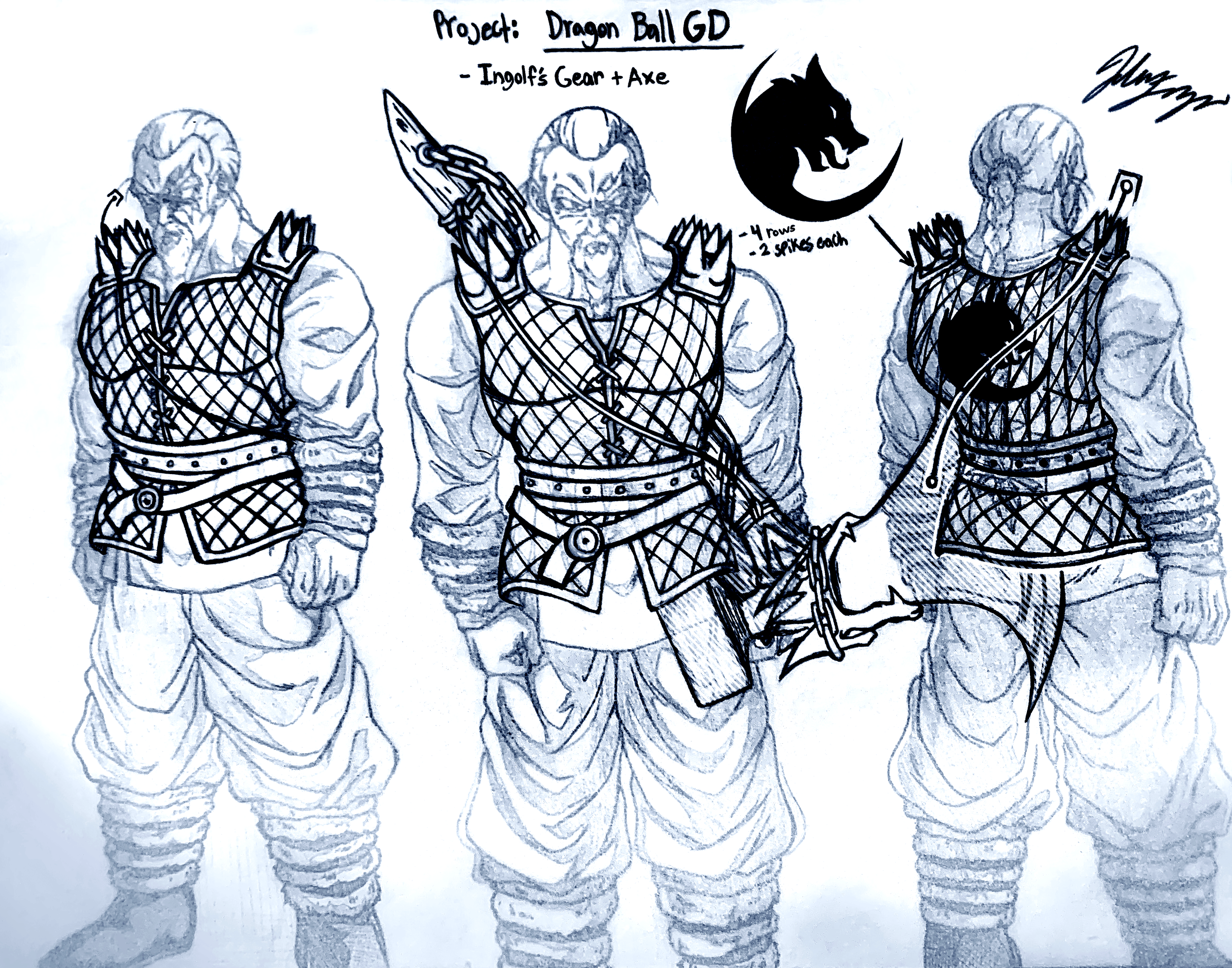 Ingolf in gear (Project DBGD)