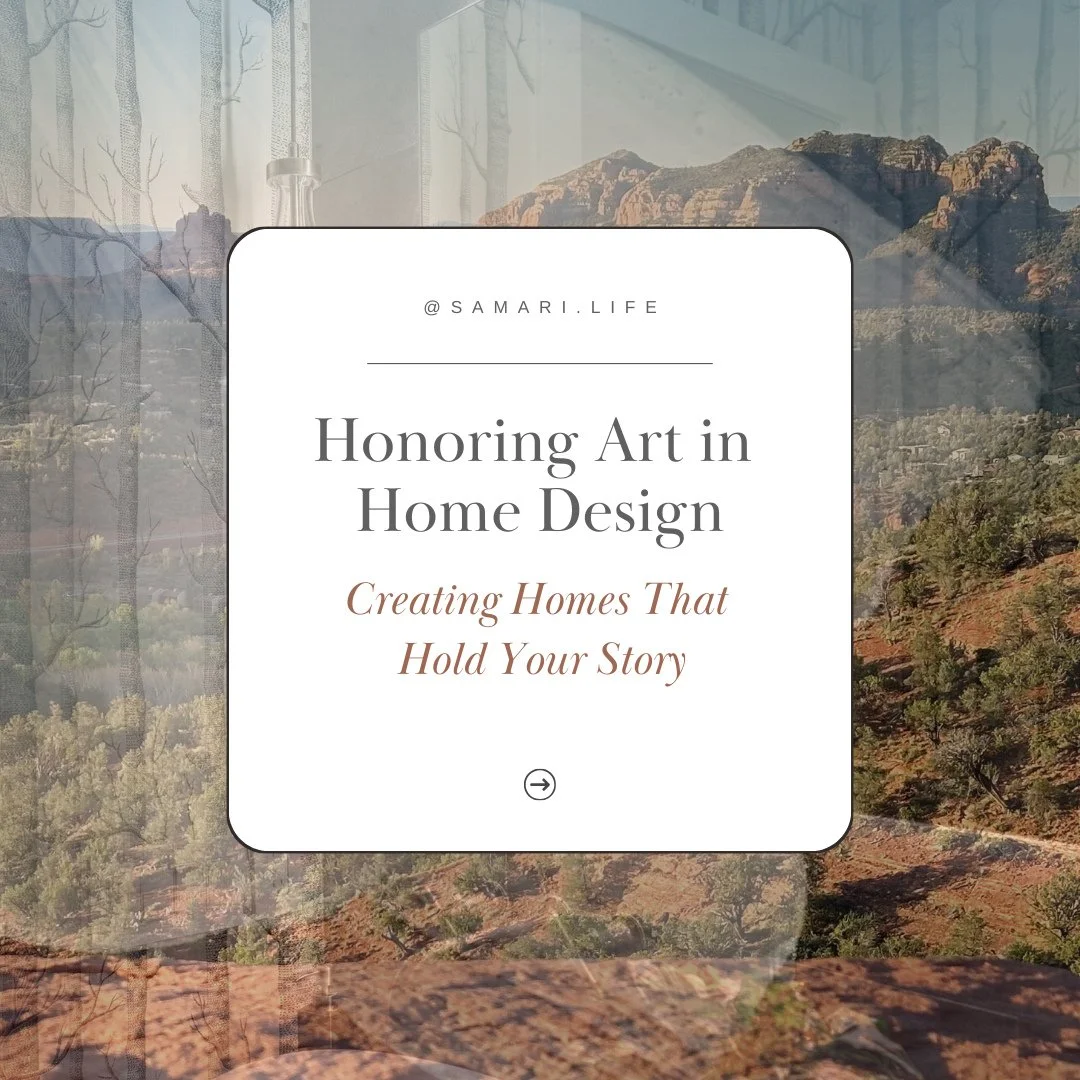 ✨ Your home is a story &mdash; let's make sure it's one worth telling.✨⁠
At Samari Design Studio, we believe in honoring the past while creating spaces that inspire your present and future.⁠
⁠
We weave meaningful art, heirlooms, and personal pieces i