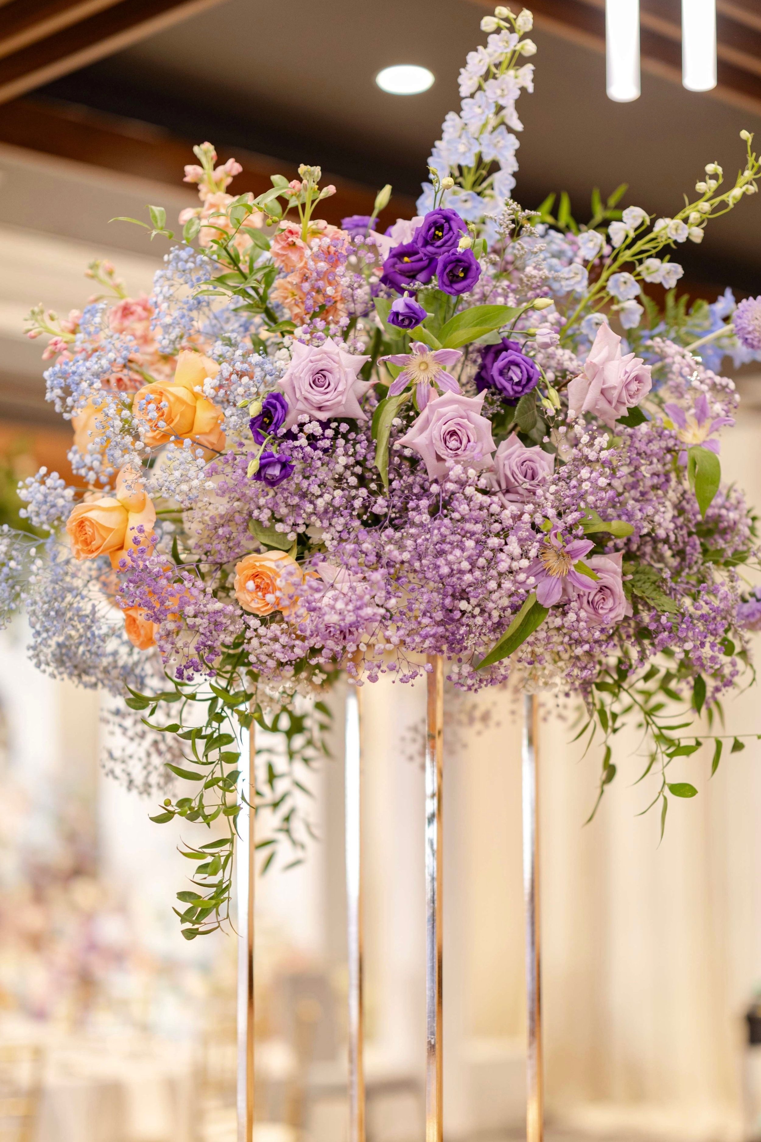Indian Wedding Decorator Large Tree Reception Tables Massachusetts, Boston, Rhode Island, New Hampshire