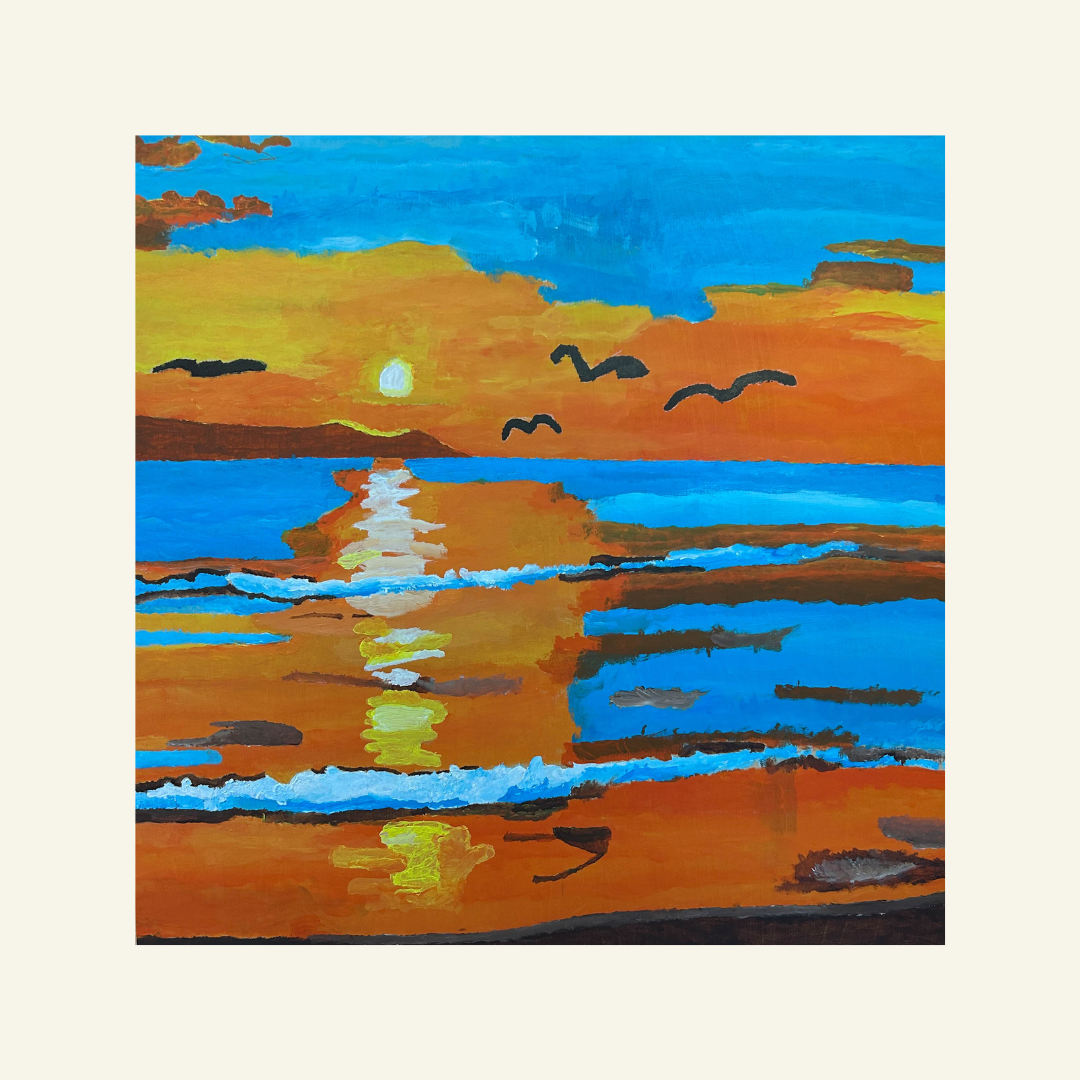 Beach Sunset by Reese Gould