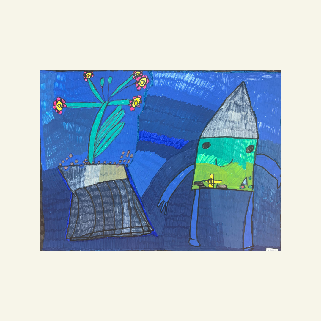 Plant and Friend by Happy Waterman