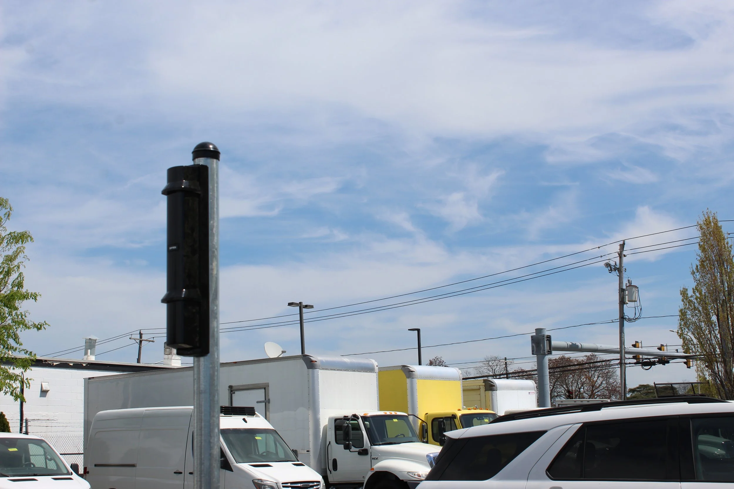 Beam Detector on Pole