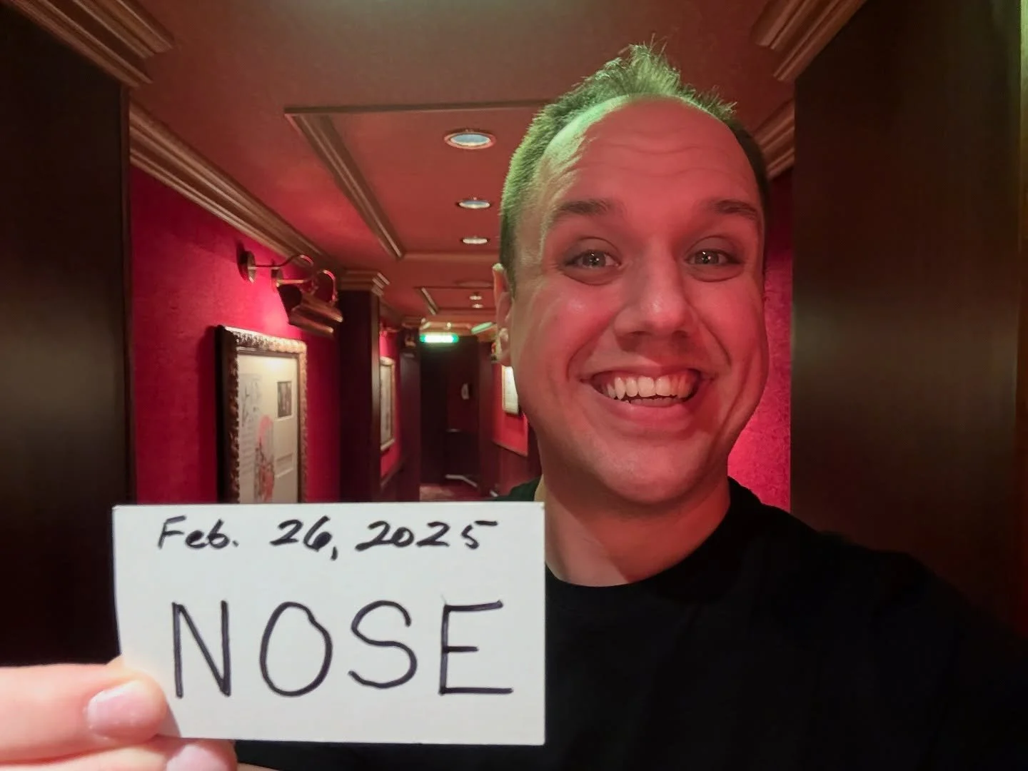 That&rsquo;s a wrap on show number 2 tonight on the #cunardqueenvictoria! Thanks so much for bringing me aboard again, @cunardline! 

But also, thank you for thinking of the word NOSE from the book! 

#mentalist #magician #cruiseshipmagician