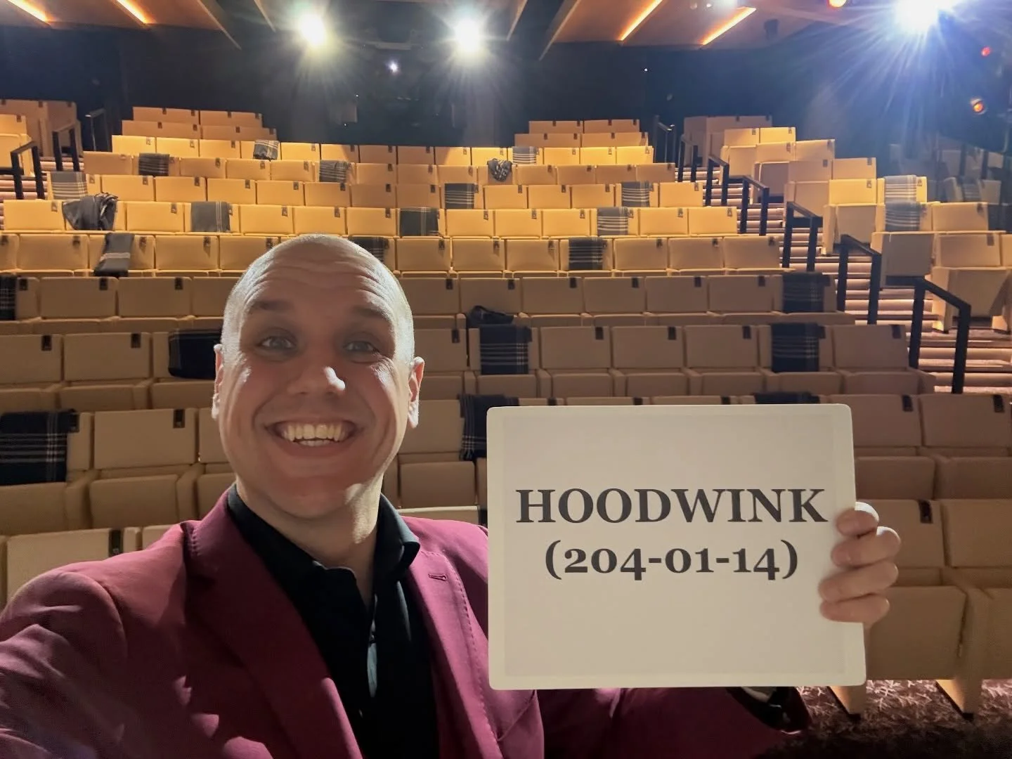 Thank you @vikingcruises! I had an absolute blast here on the Viking Octantis, and I can&rsquo;t wait to kick off my last show aboard tonight. 

More importantly, thank you for thinking of HOODWINK tonight! 

#vikingoctantis #cruiseshipmagician