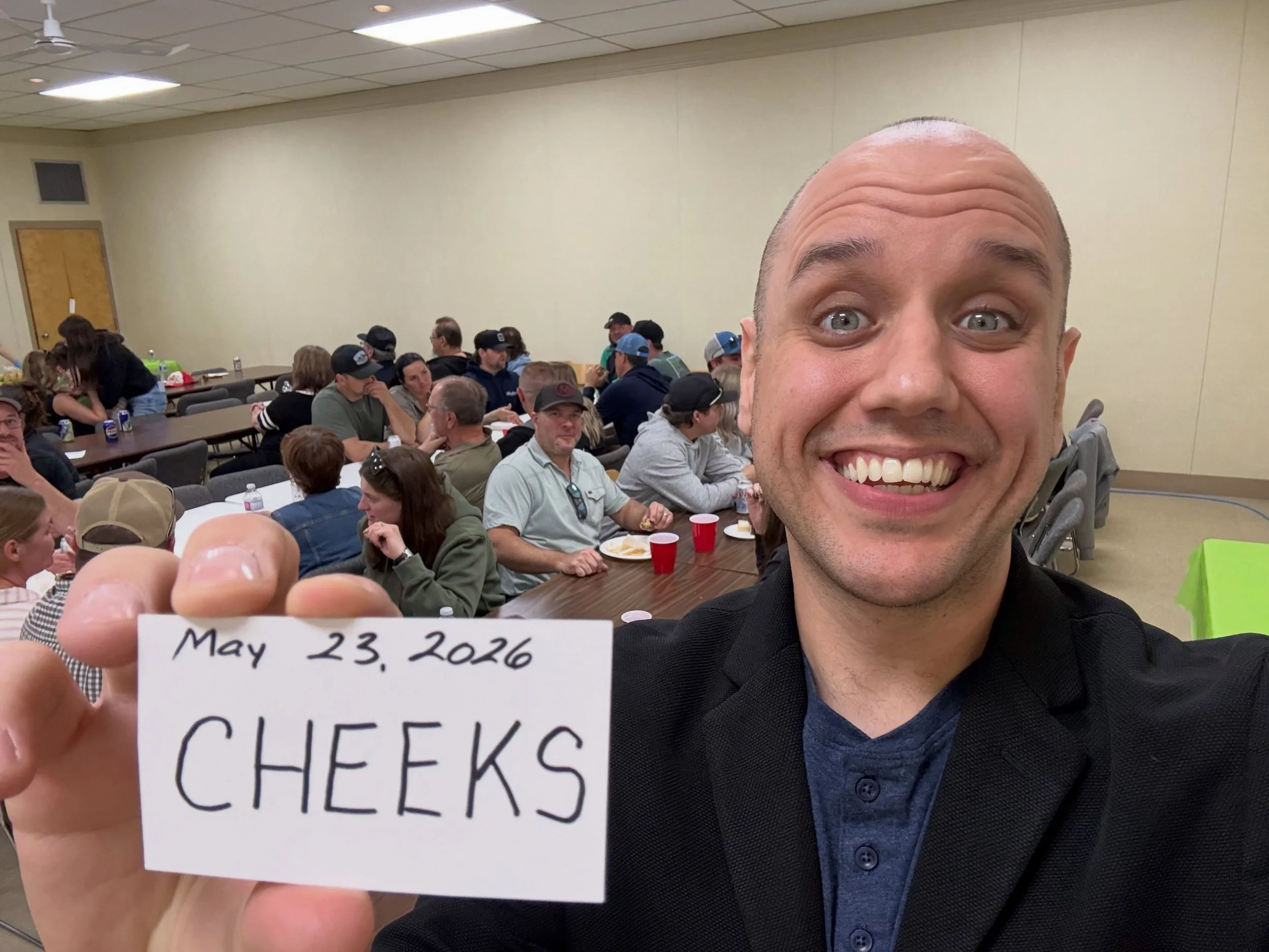 Winnipeg, MB to Valleyview, AB in 24 hours! Can&rsquo;t wait to kick off the show for Caron Measurement and Controls tonight&hellip;it&rsquo;s gonna be a blast! Thank you for having me! 

More importantly, thank you for thinking of CHEEKS tonight! 

