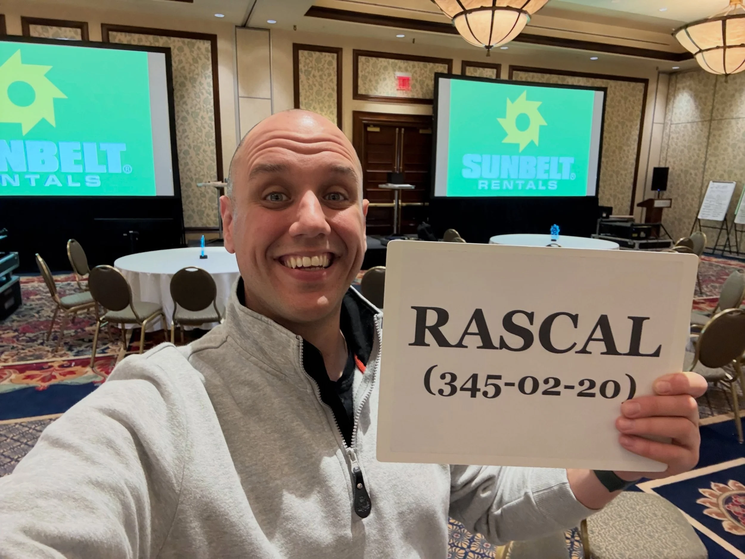 All set and ready for @sunbeltrentals here at the@sunpeaksgrand hotel! In just a few hours, I&rsquo;ll be reading minds! 

Thank you so much for having me&hellip;and also thank you for thinking of RASCAL tonight! 

#mentalist #magician #corporateente