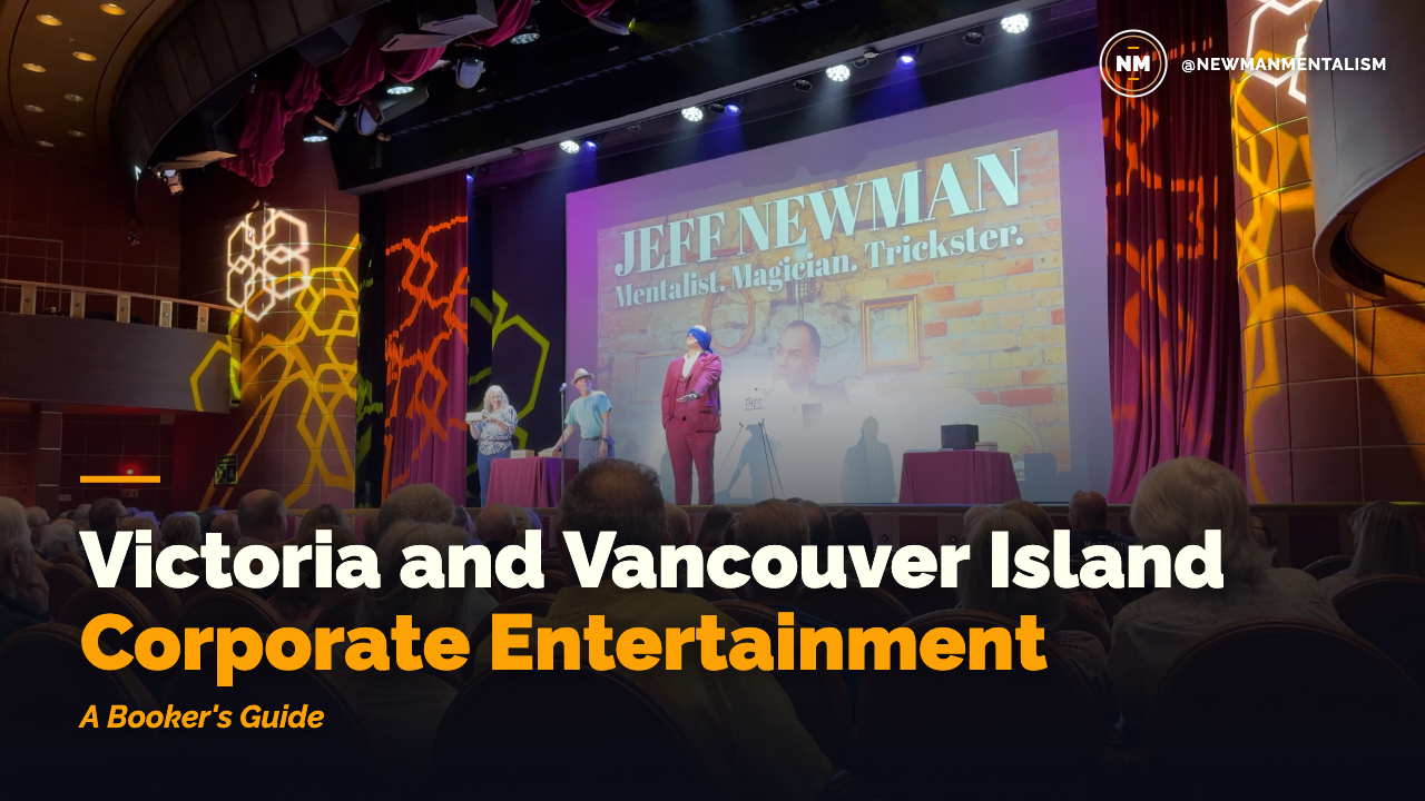 Victoria and Vancouver Island Corporate Entertainment: A Booker’s Guide