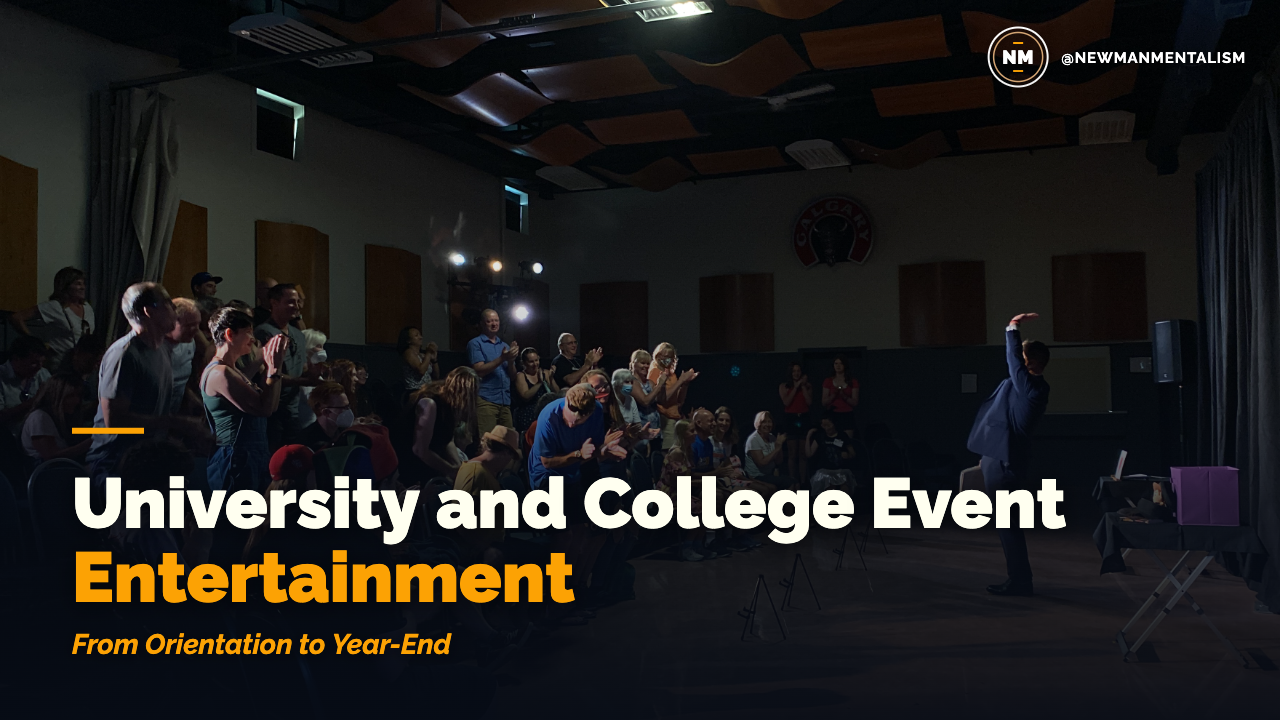 University and College Event Entertainment: From Orientation to Year-End