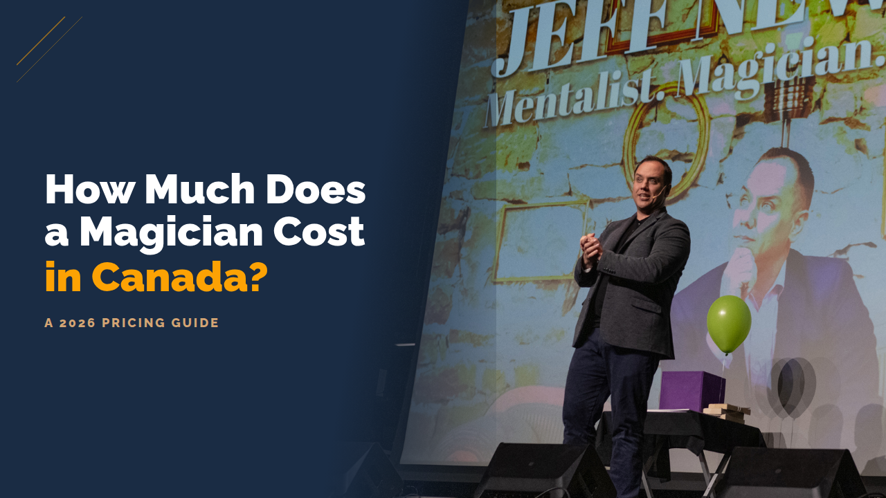 How Much Does a Magician Cost in Canada? A 2026 Pricing Guide