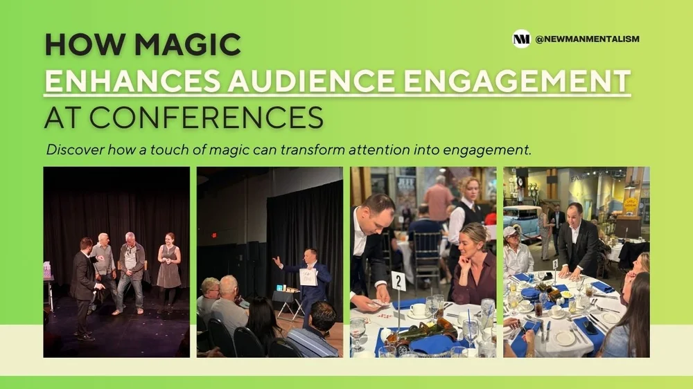 How Magic Enhances Audience Engagement at Conferences | Event Strategy ...