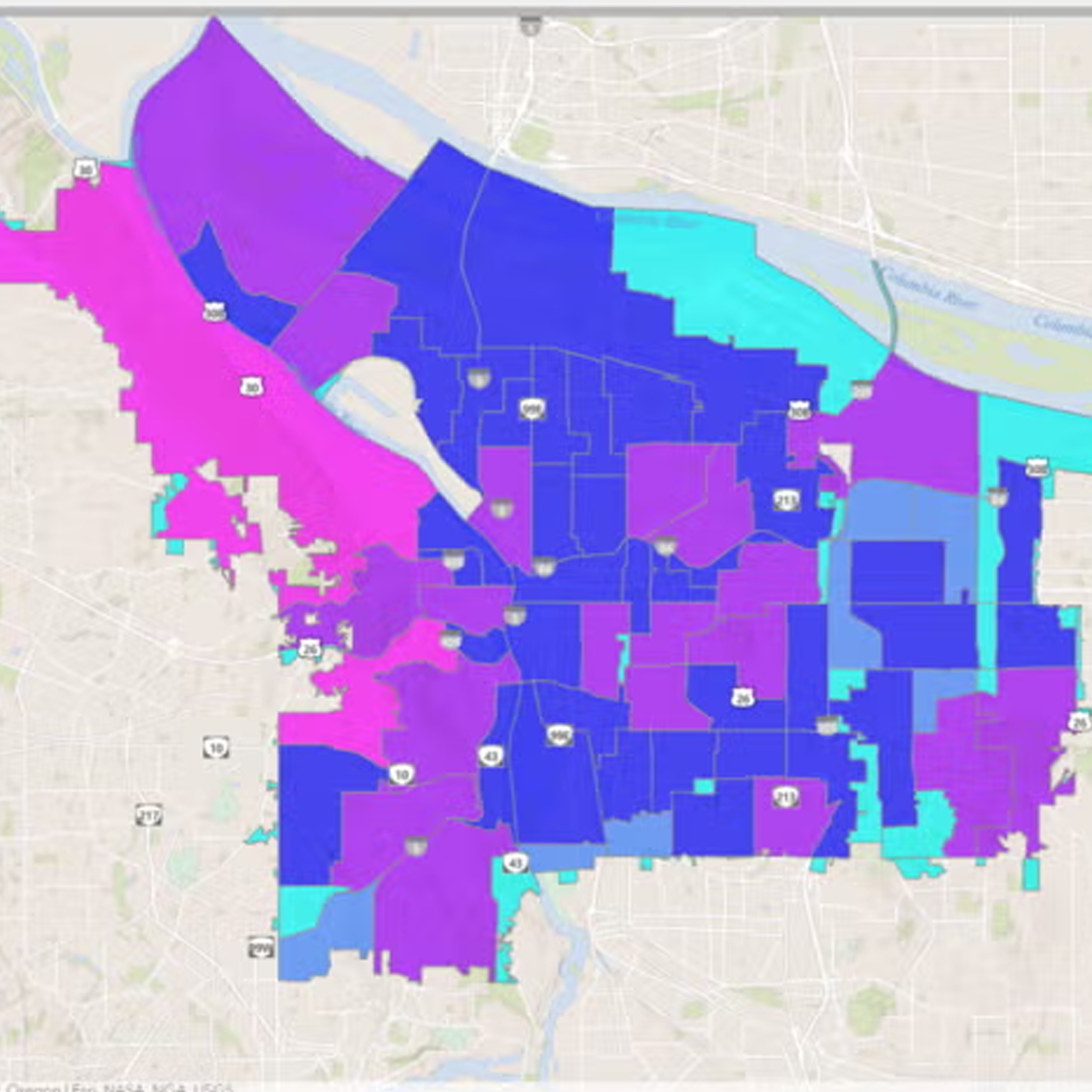 exploring voter participation + demographics at the precinct level