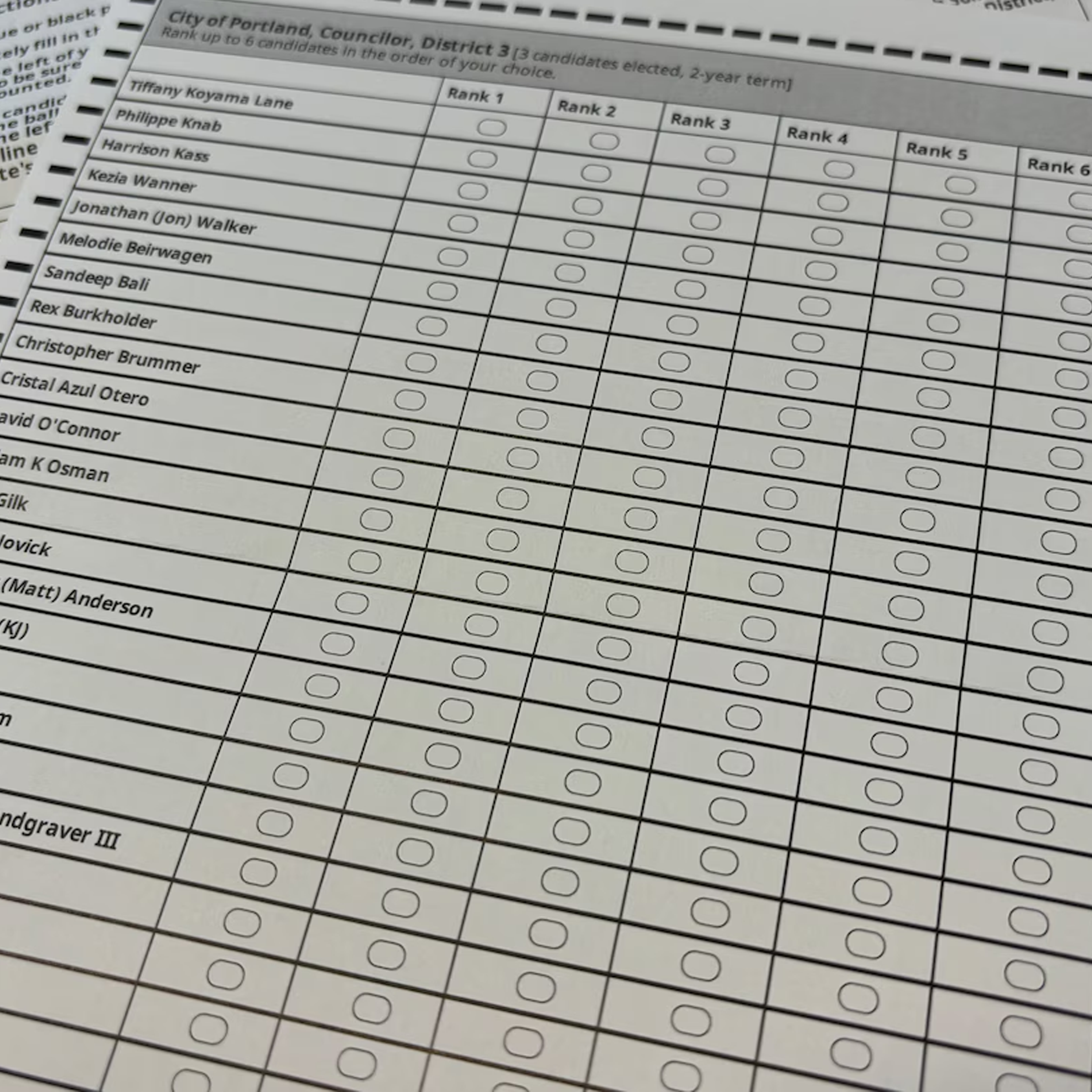 how did portland voters respond to the city’s first ranked-choice ballot?