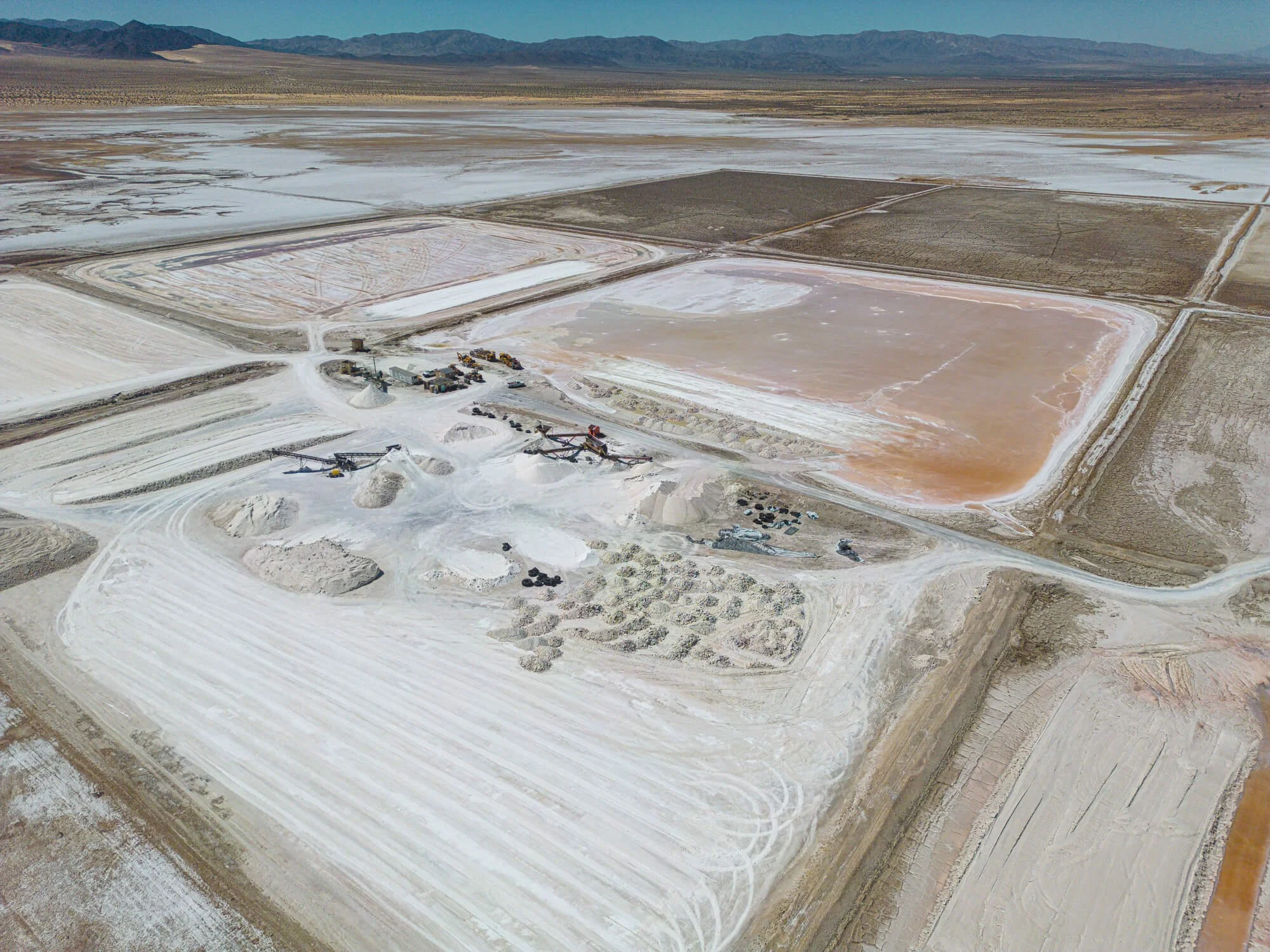 Drone photography of a mining operation in San DiegoCounty- Ed Carreon, industrial photographer