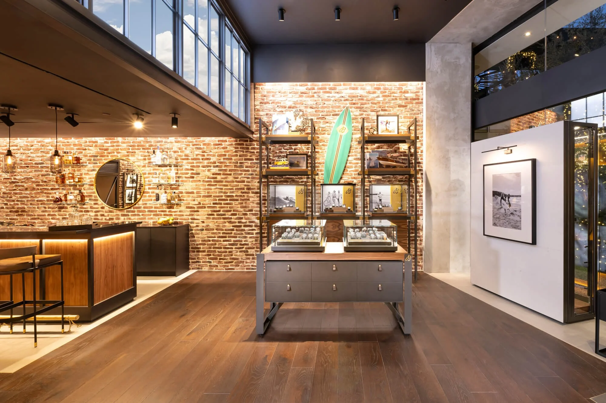 New Brightling showroom at the Century City Mall.