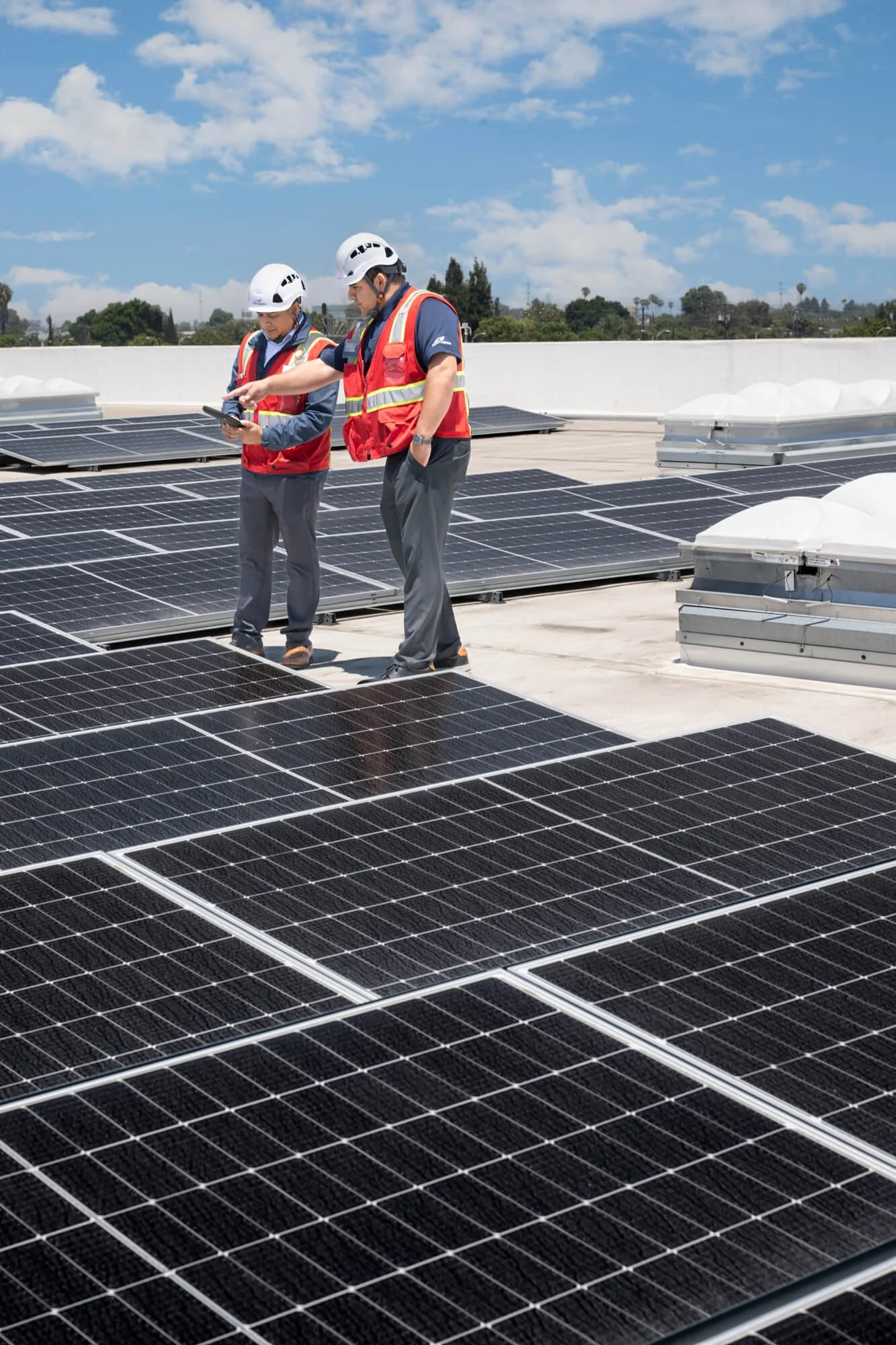 Renewable energy project photographed for Yusen Logistics in San Diego County–Ed Carreon Photography