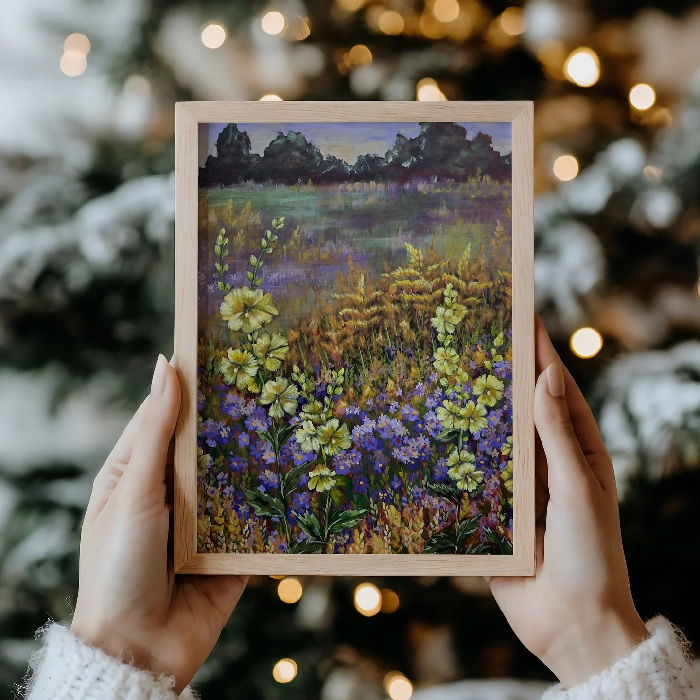 Are you looking for a meaningful holiday gift? Share art with your friends and family!!! Each print from the Conversations with Flowers series comes with a short poem, these poems are what I imagine the flowers would say to you if they could talk. If