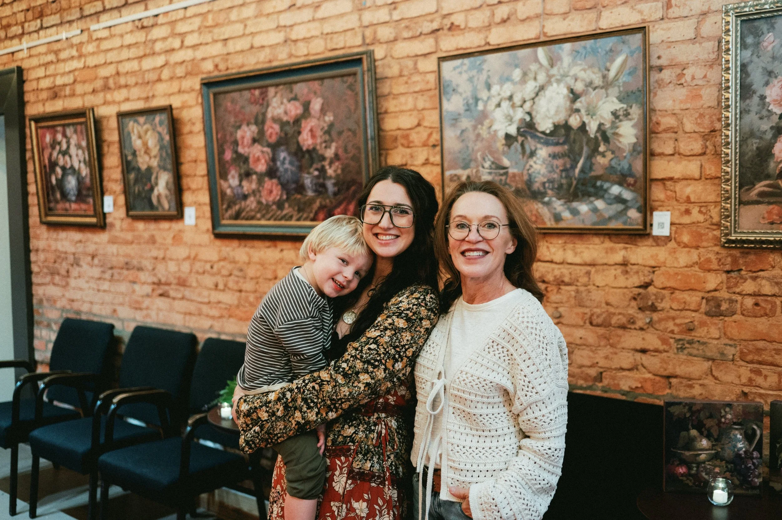 A little rain couldn&rsquo;t stop us from celebrating the release of All the Lovely Things! 

After months of painting, planning, and pouring so much of myself into this collection, it was incredibly special to finally see these pieces hanging togeth