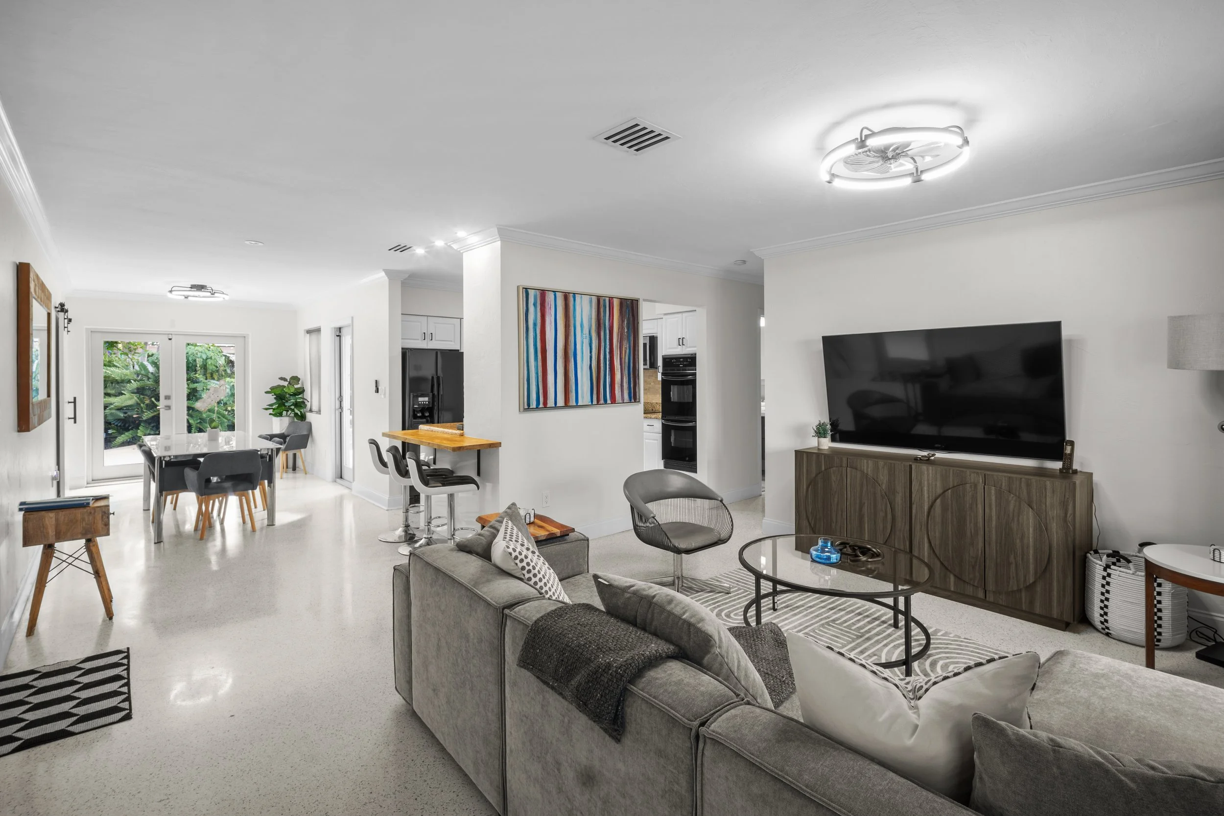 Real estate photography interior Living room