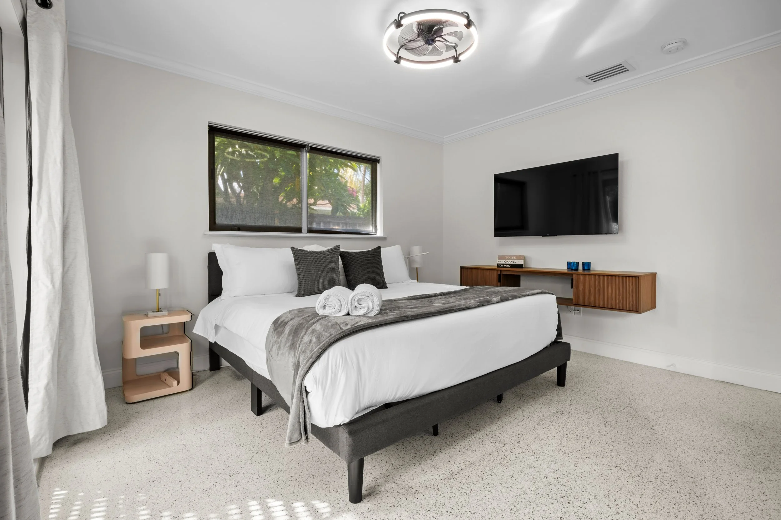 Real estate photography interior bedroom