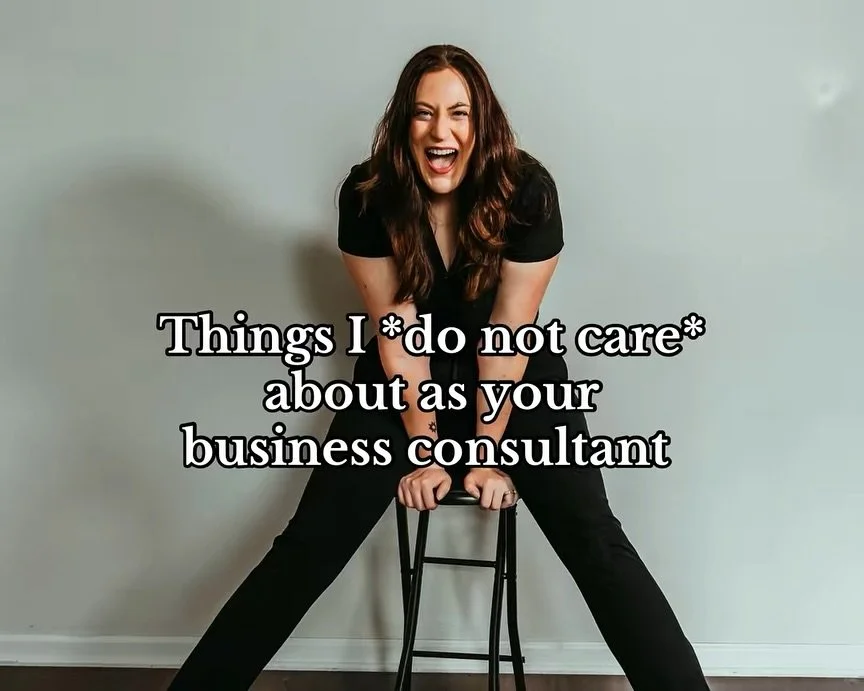 She simply does not care! About some things. I do care a whole lot about this job and my clients. Not going to lie it took a lot of experience and thick skin to not be bothered by #6- but I&rsquo;m there now. And it feels great.