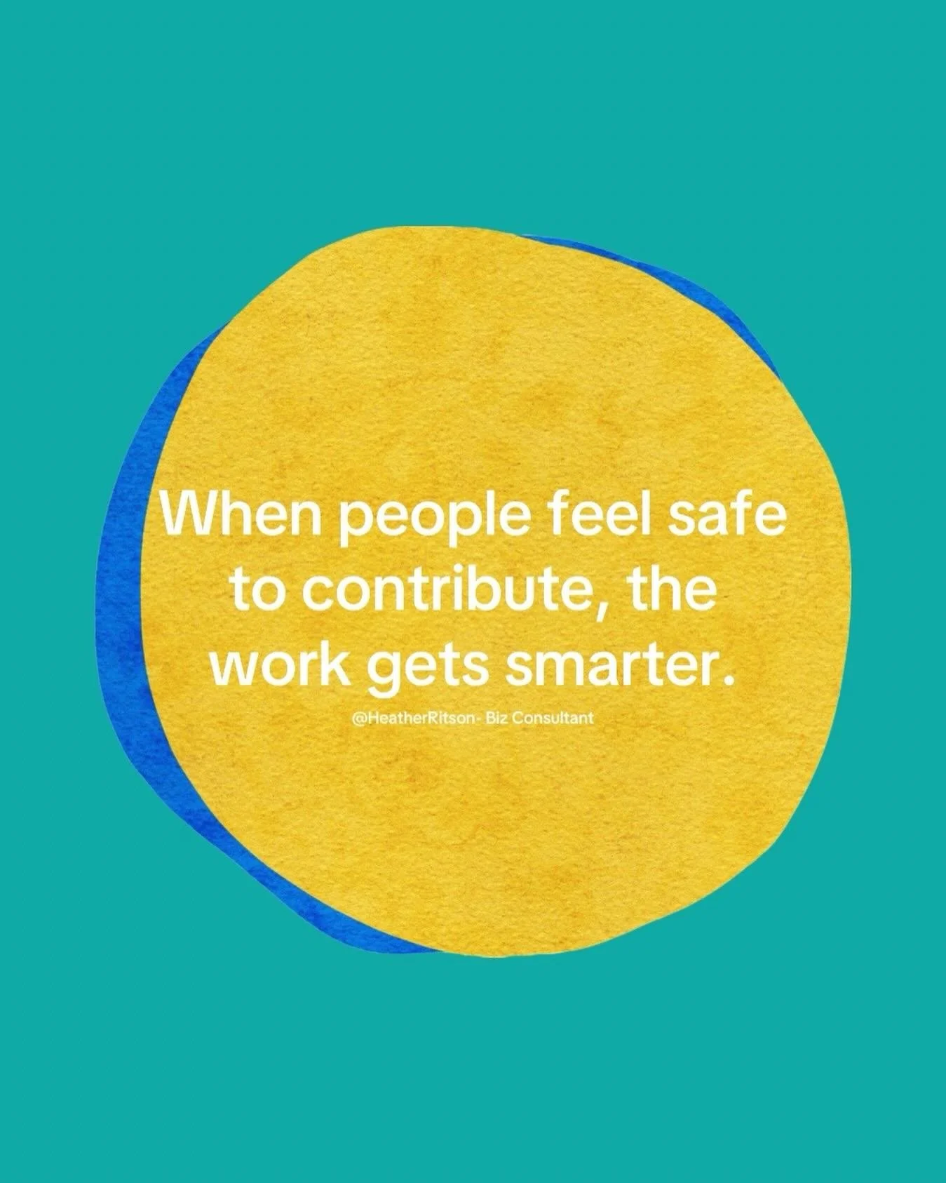 Have you ever been yelled at by your boss?

You immediately shut down.

You develop a fear of speaking up.

Ideas are no longer shared.

You shut down. 

Creating a workplace that is psychologically safe, creates and promotes a culture of innovation,