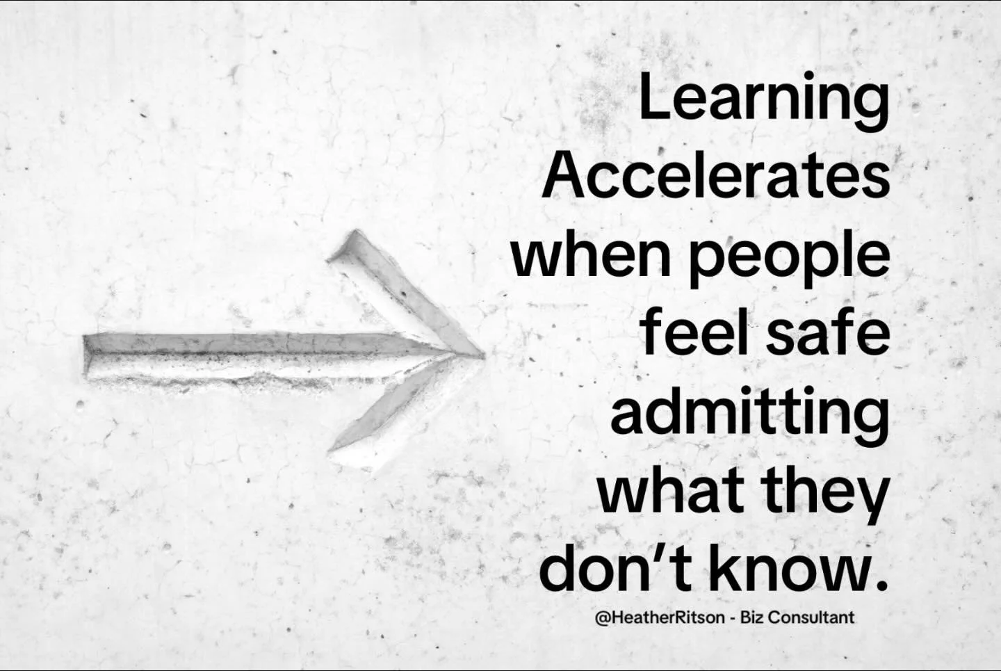 Admitting you don&rsquo;t know the answer can and is one of the hardest things to do in the corporate world. 

It&rsquo;s even harder when you step into a leadership role.

The ownership and accountability of admitting uncertainty to your partners, c